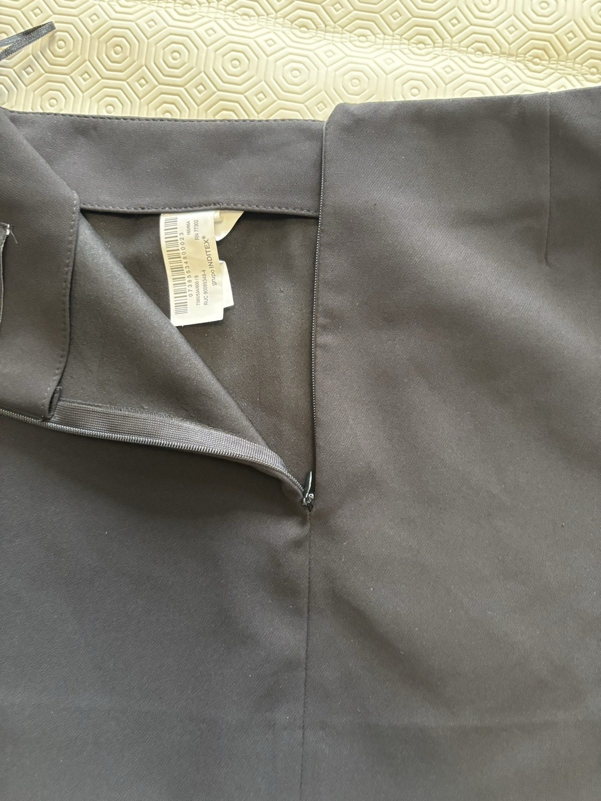Zara Black Cargo Pocket Mini Skirt Small image 5