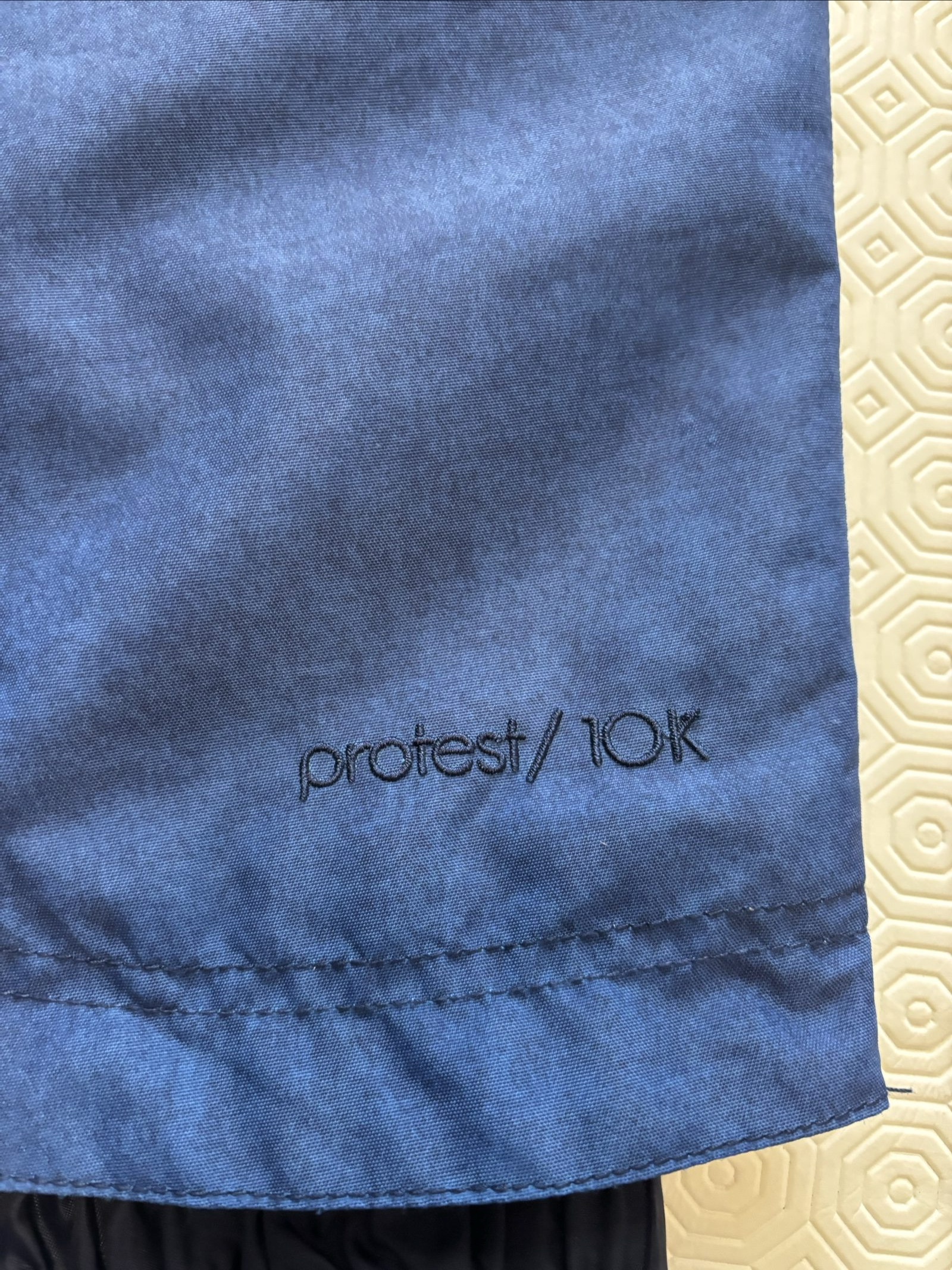 Protest Blue Waterproof Ski Bib 10K Girls 140 image 2