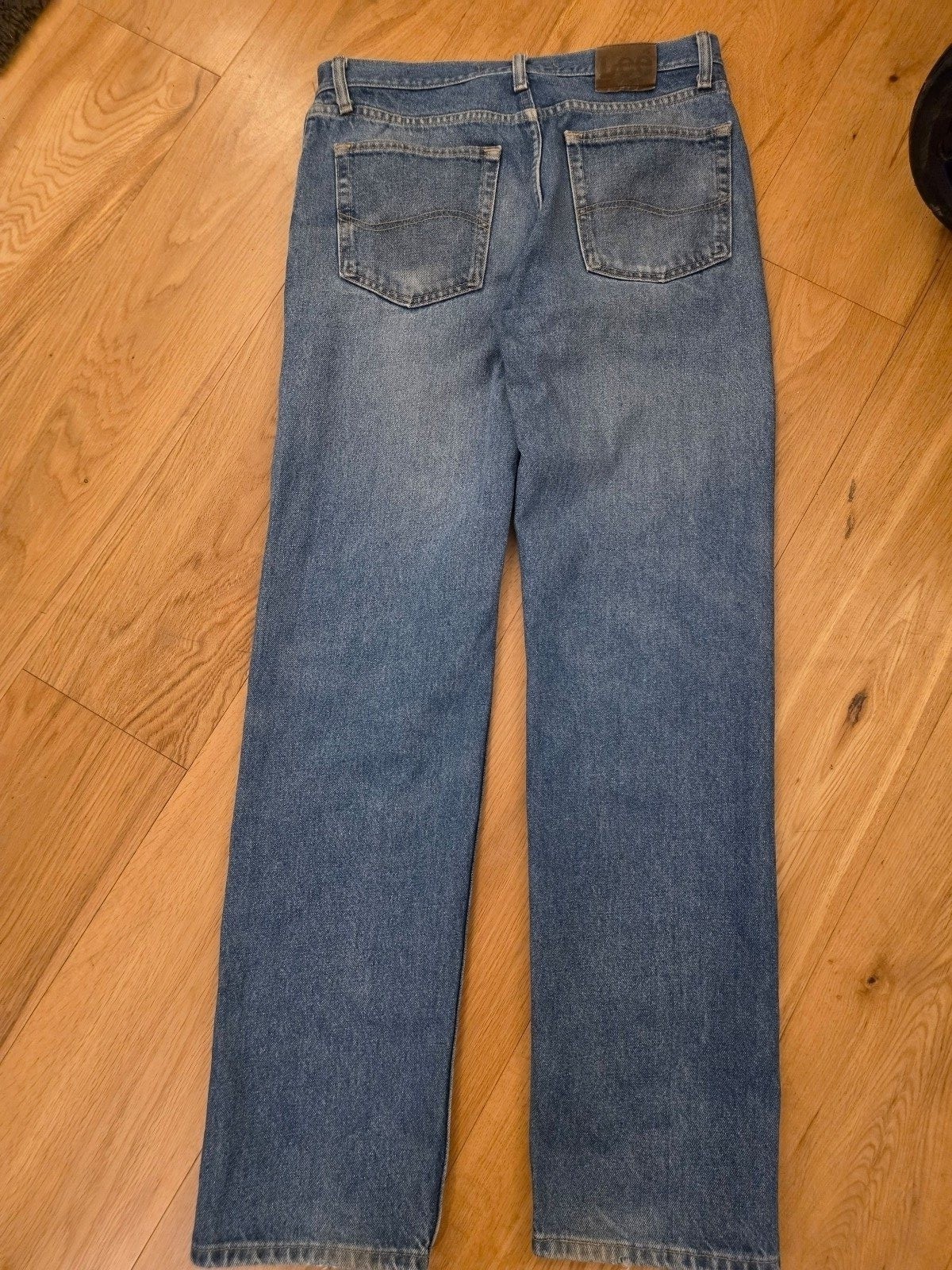 Lee Men's Blue Regular Fit Jeans Waist 33 Leg 34 image 6