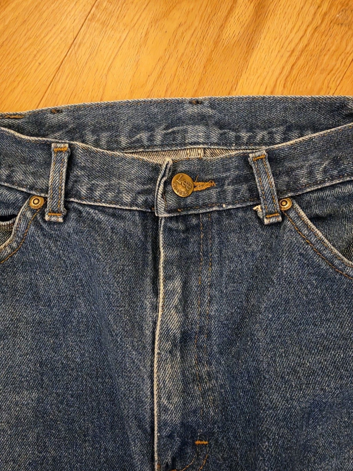 Lee Blue Denim Jeans 36 Waist Classic Fit image 3