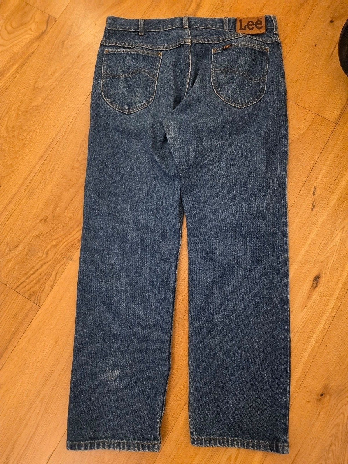 Lee Blue Denim Jeans 36 Waist Classic Fit image 6