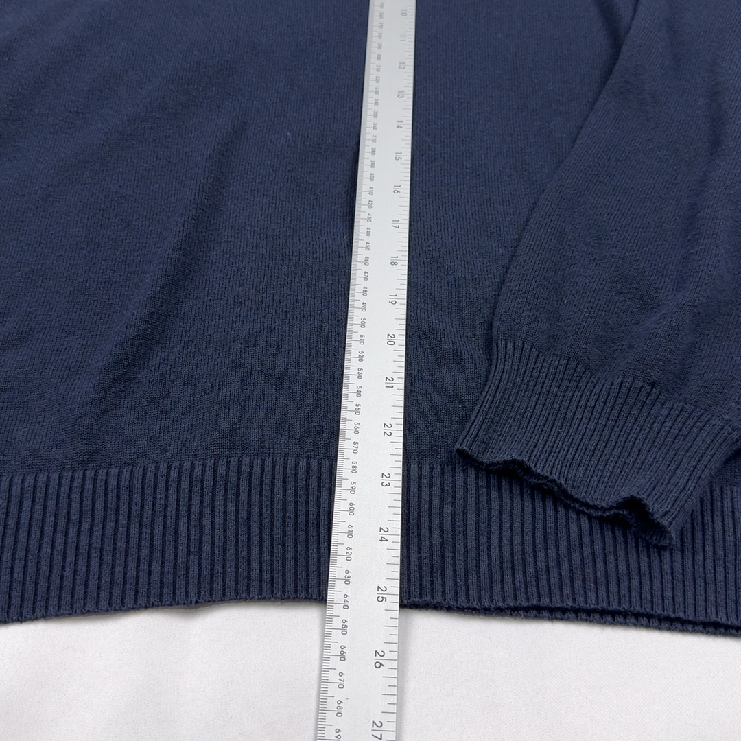 Tommy Hilfiger Jumper Men's XL Navy Cotton Knitwear |0401 image 4