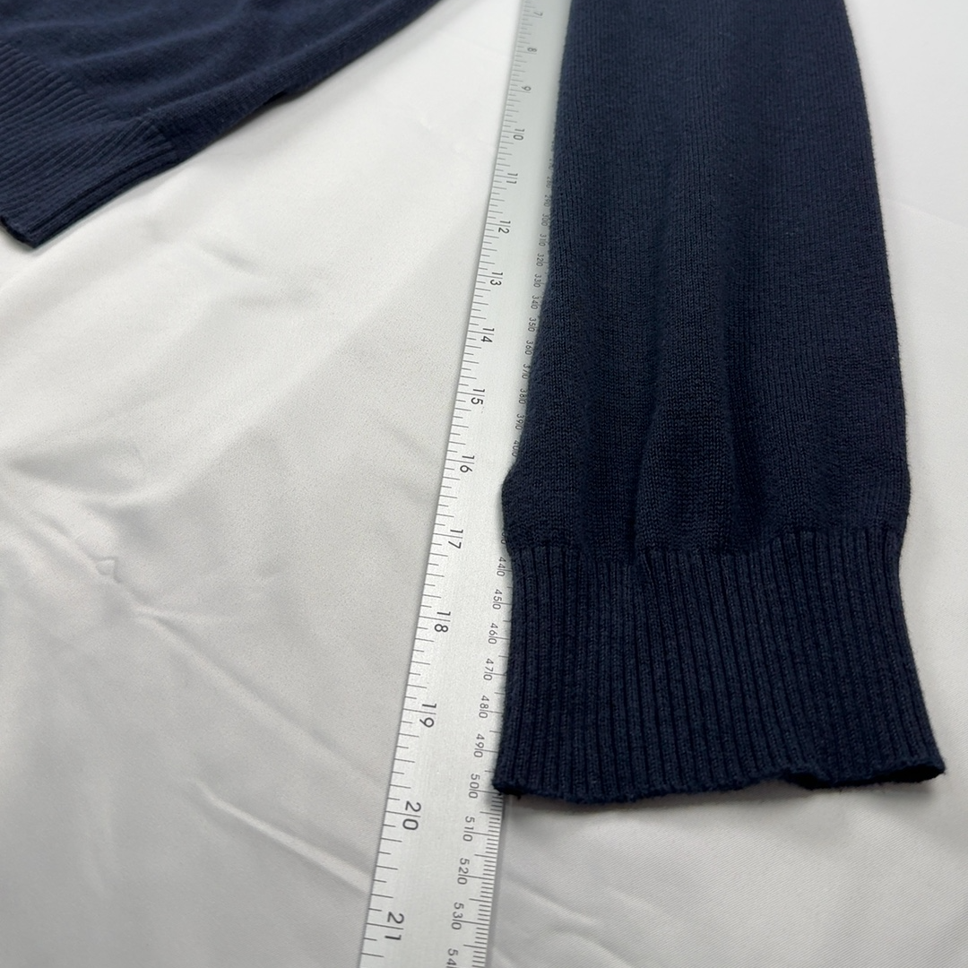 Tommy Hilfiger Jumper Men's XL Navy Cotton Knitwear |0401 image 6