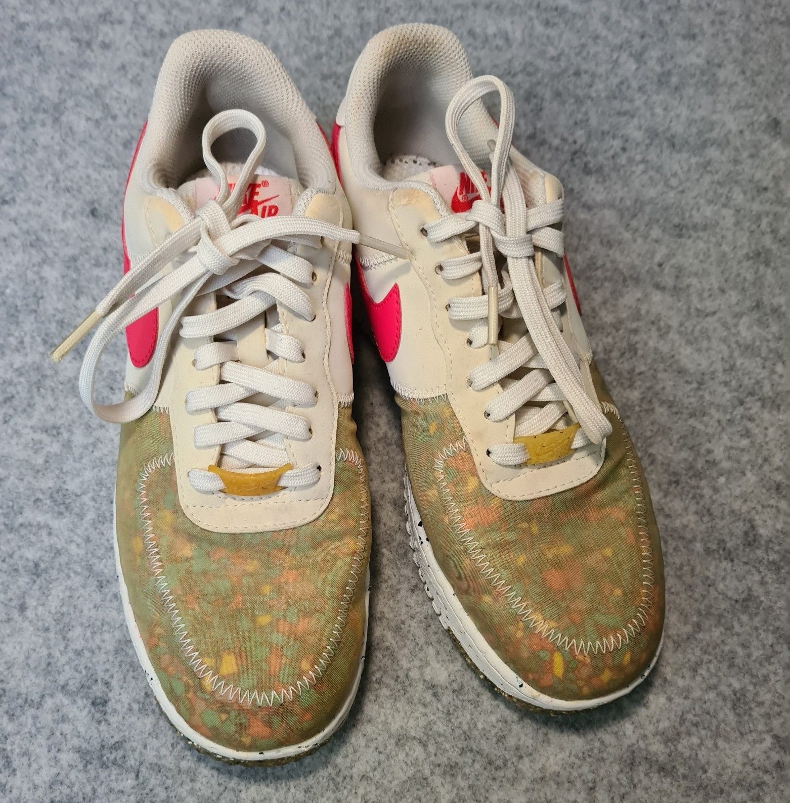 Nike Air Force 1 Crater Siren Red Trainers UK 6 image 3