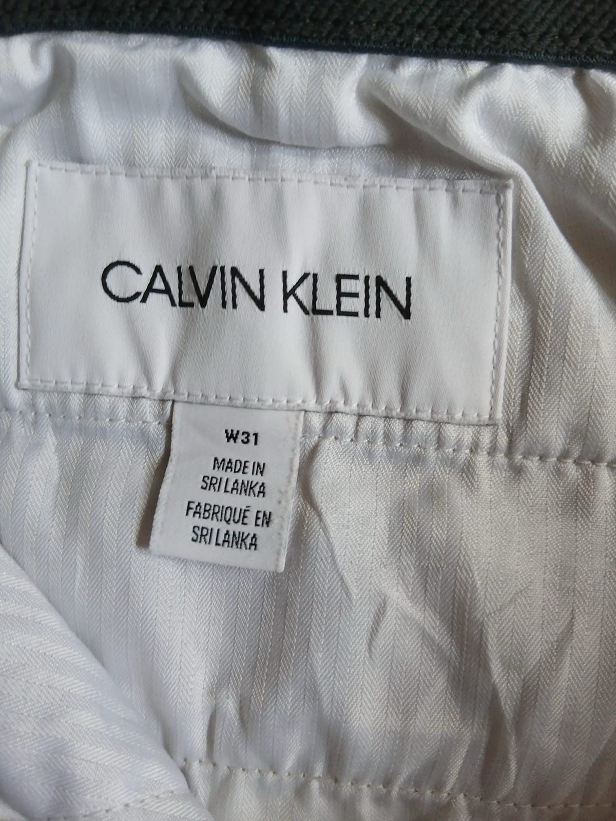 Men’s chino Calvin Klein shorts size 36 W cotton material image 7