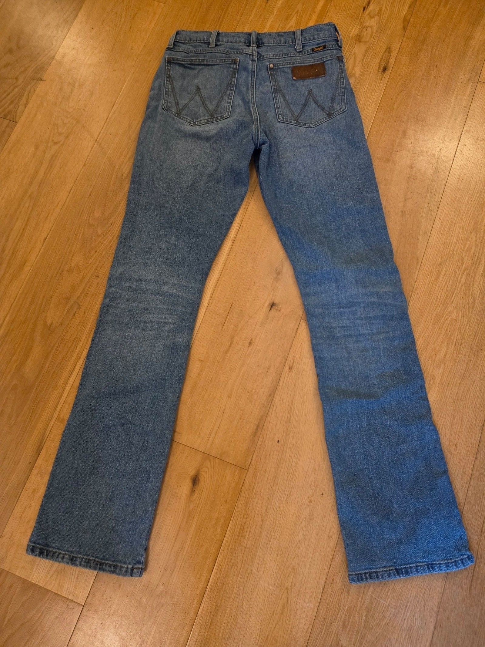 Wrangler Blue Denim Jeans Medium Wash 30 x32 Inch Leg Length image 6
