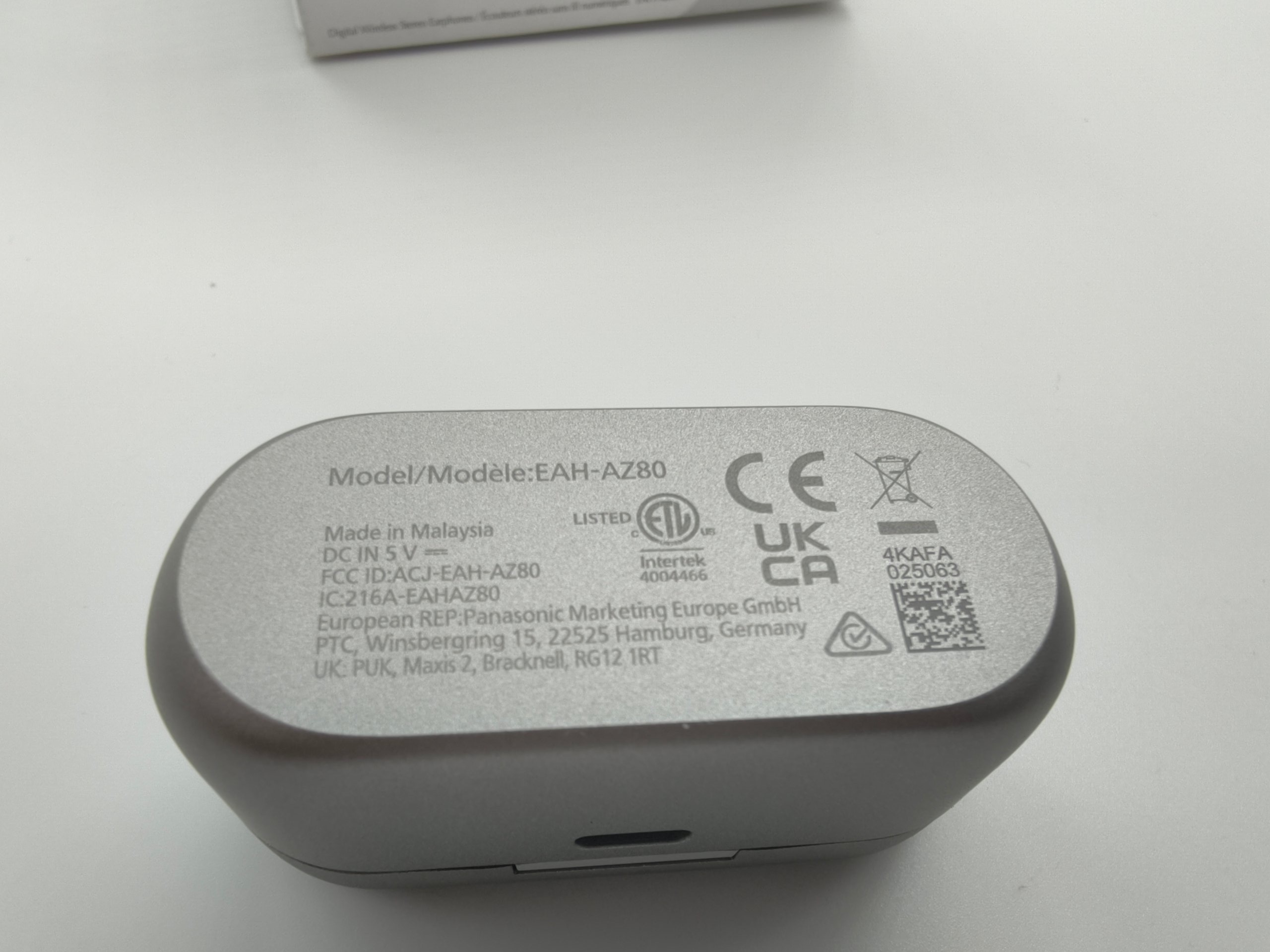 Auricolari Technics EAH-AZ80E-S Wireless Noise Cancelling Bluetooth Multipoint 3 Dispositivi Box image 8