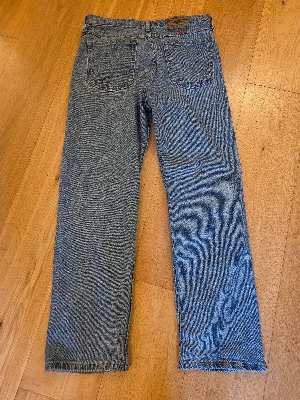 Wrangler Blue Denim Jeans 33" x 30" image 6