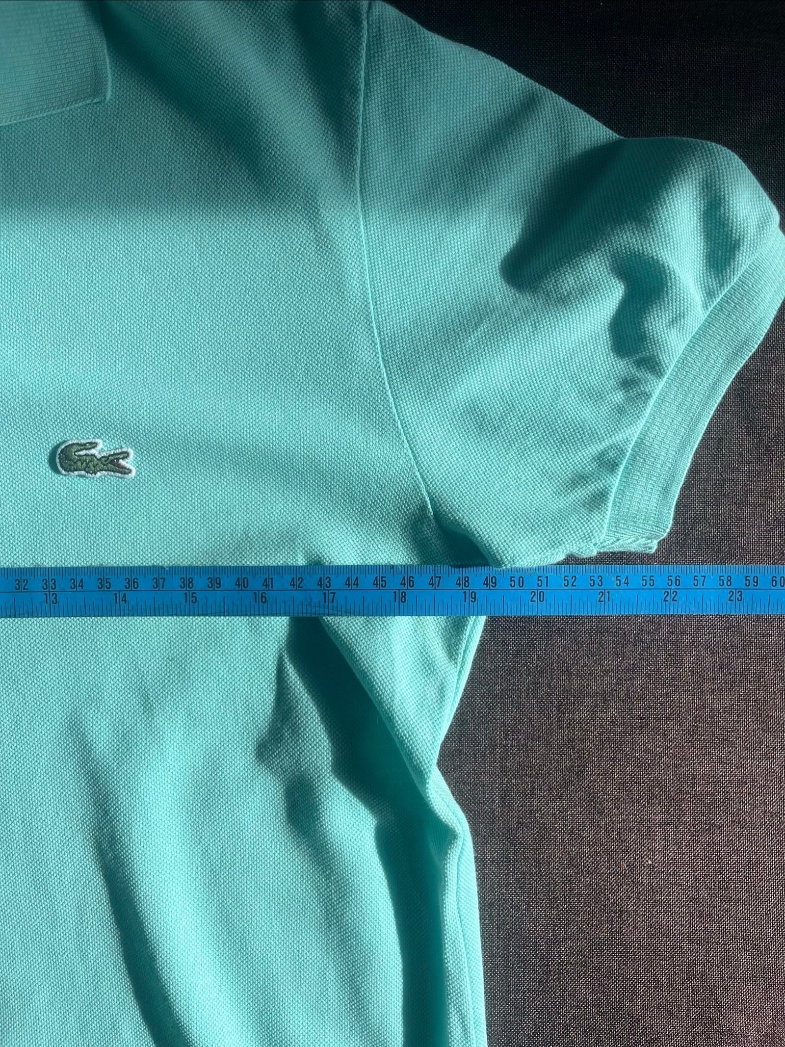Lacoste Men's Light blue Polo Shirt Size S/M Classic Fit image 4
