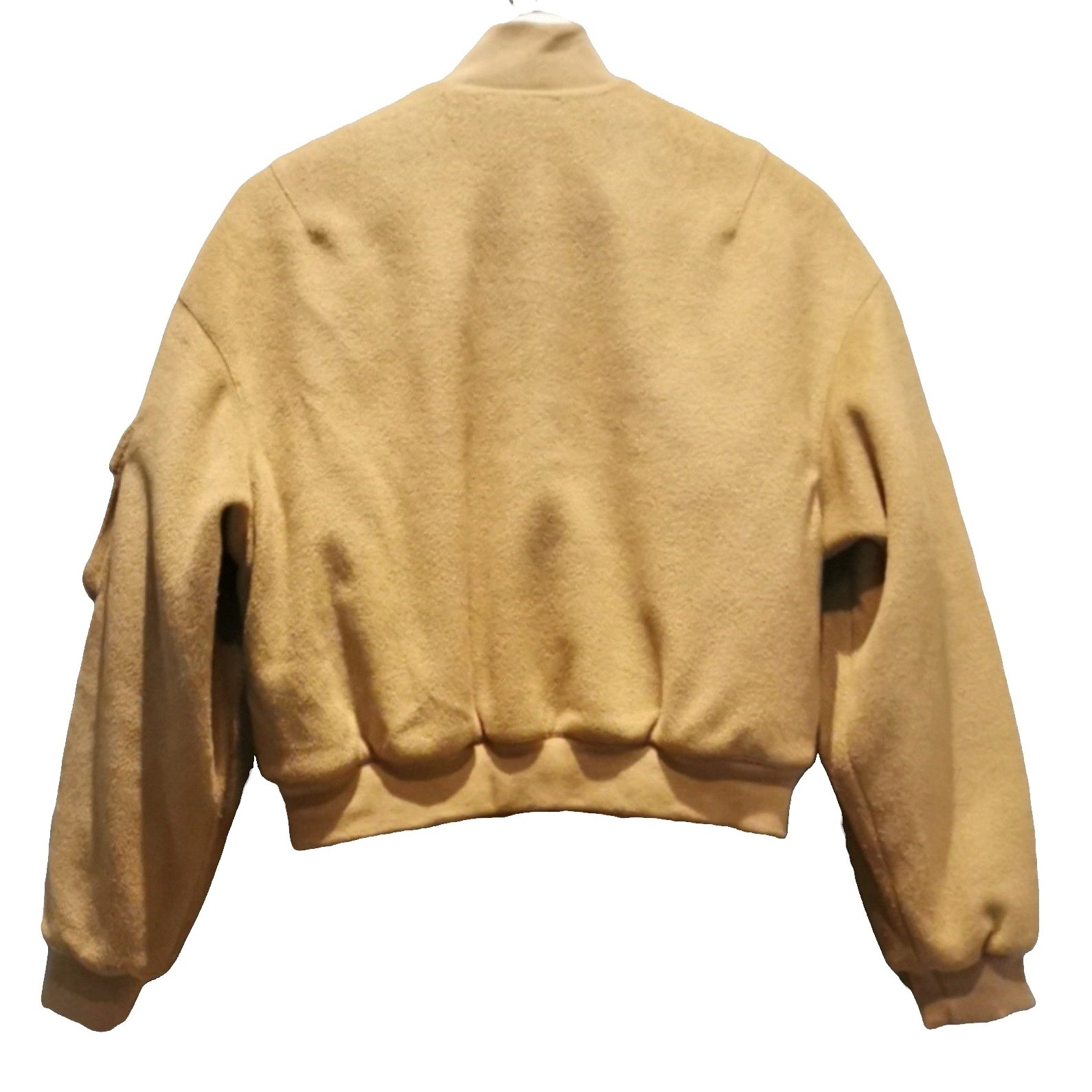 Zara Women's Camel Bomber Jacket XS image 2