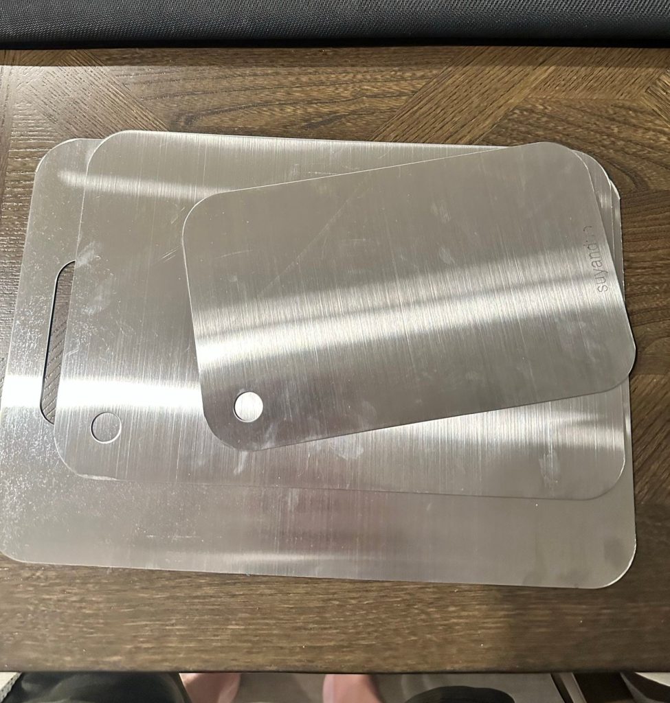 suvani metal cutting boards set of 3