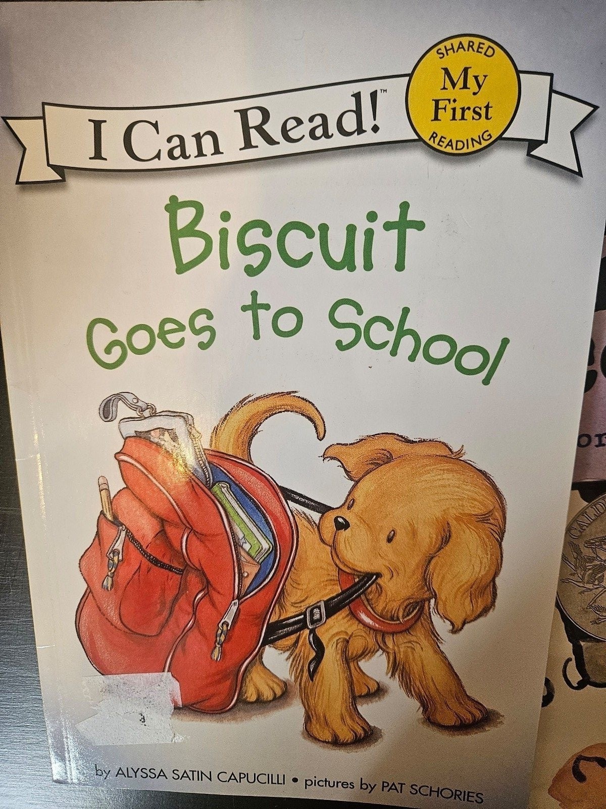 I Can Read! My First Reading Biscuit Goes to School Book