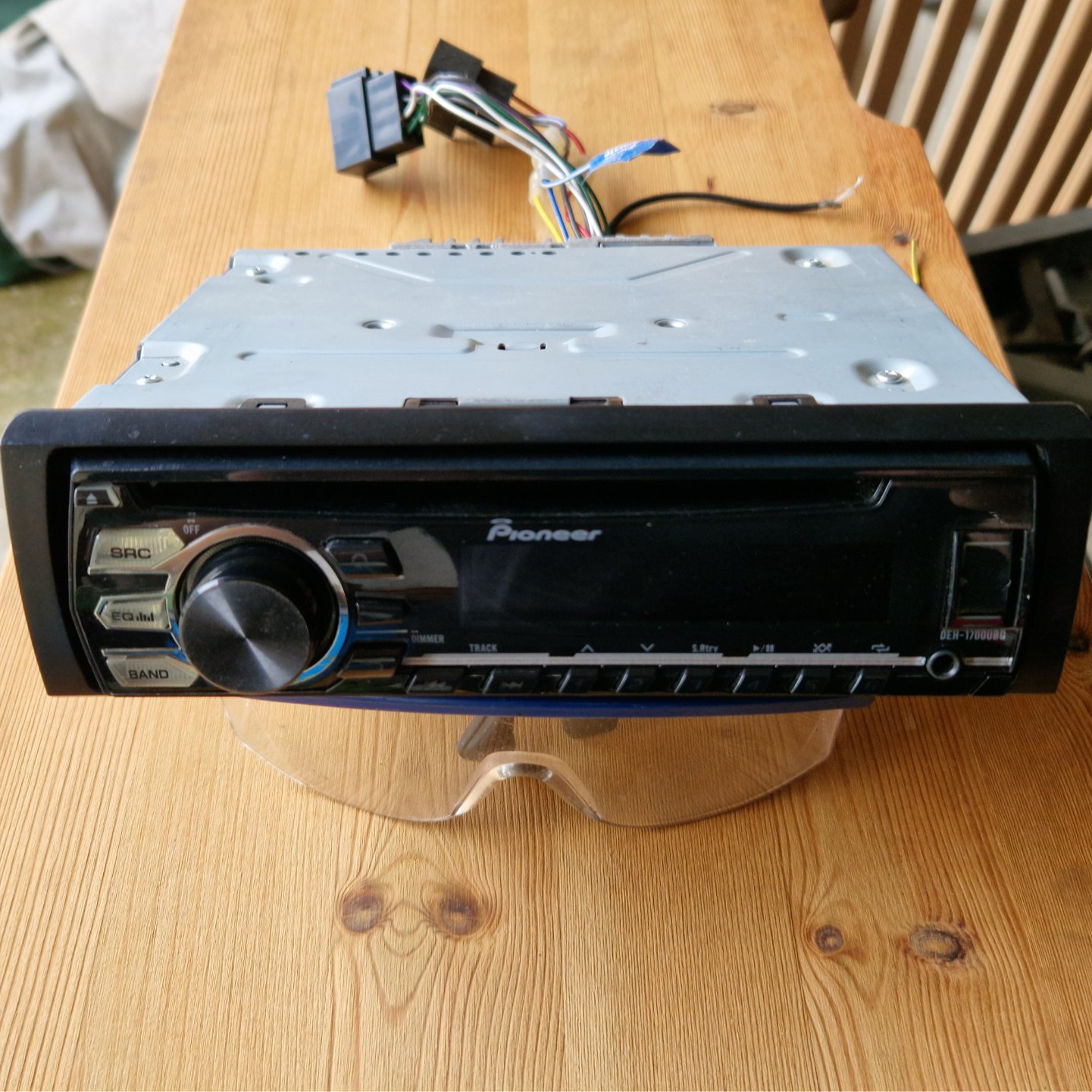 Pioneer Auto Radio DEH-1700UBG Schwarz USB AUX image 3