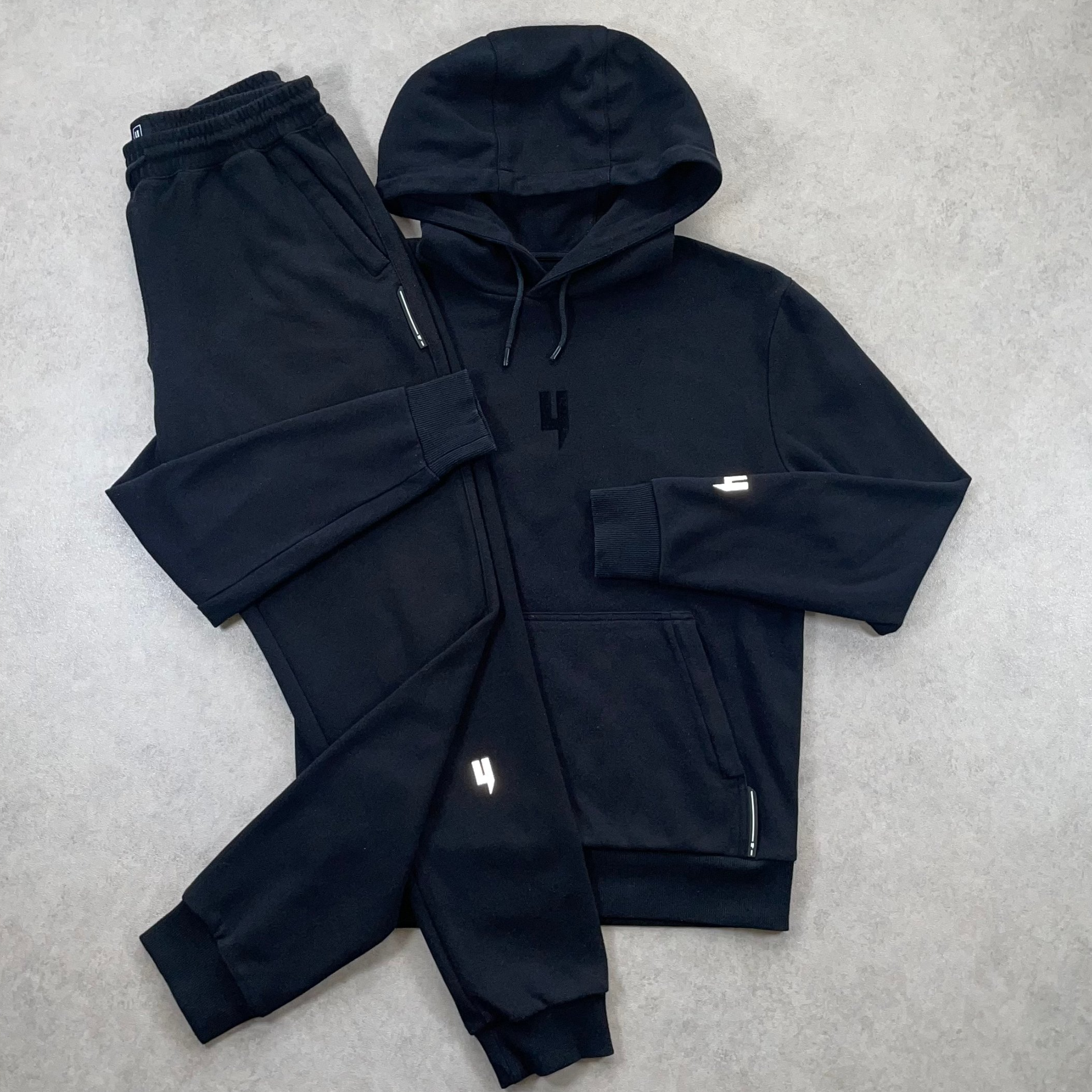 Yelir World Tracksuit Y Logo "Black" (Size Small)