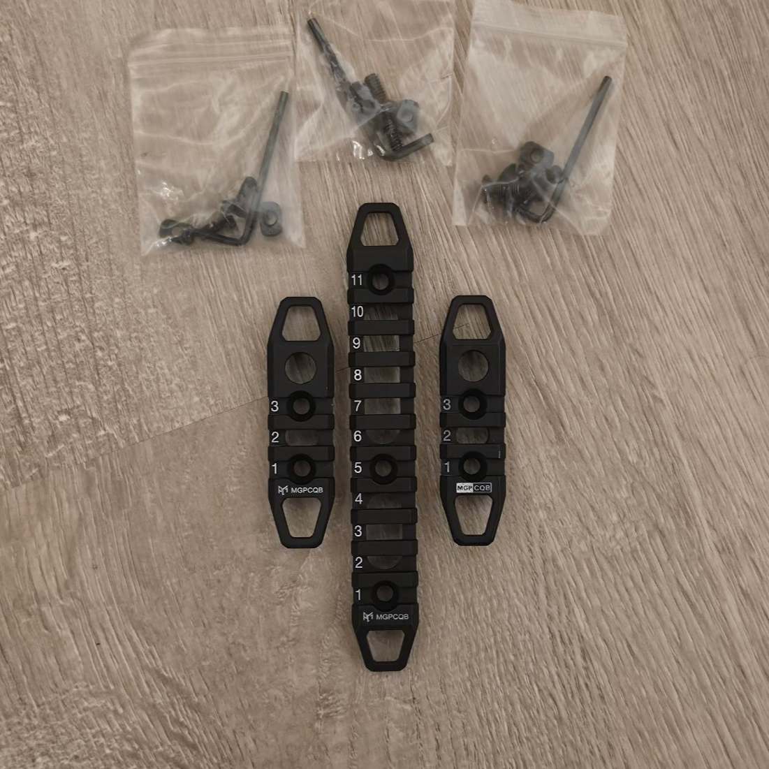 MGP Black Rail Mount Attachment Set