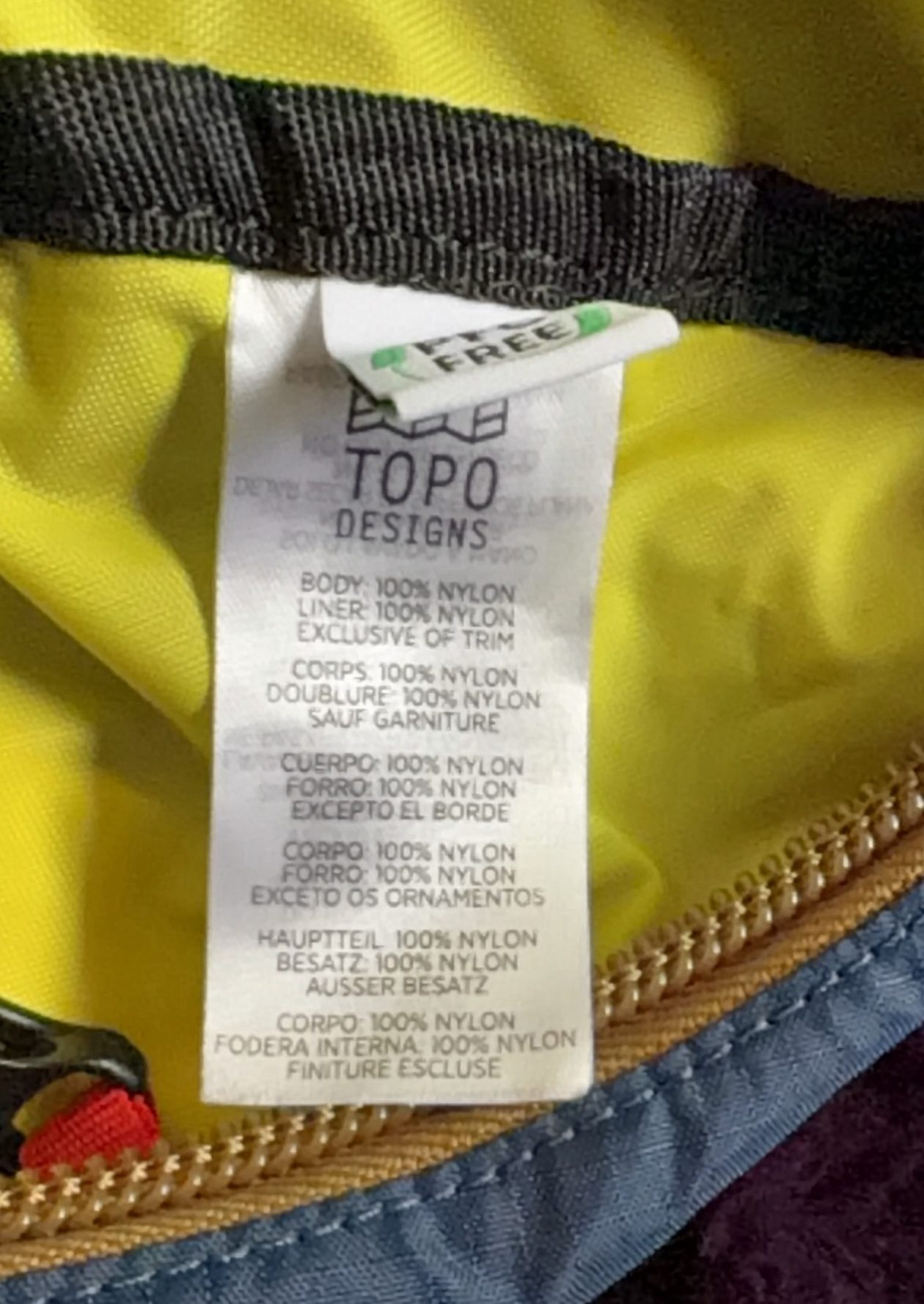 Topo Designs - Moonlight Crossbody Bag NWOT image 5