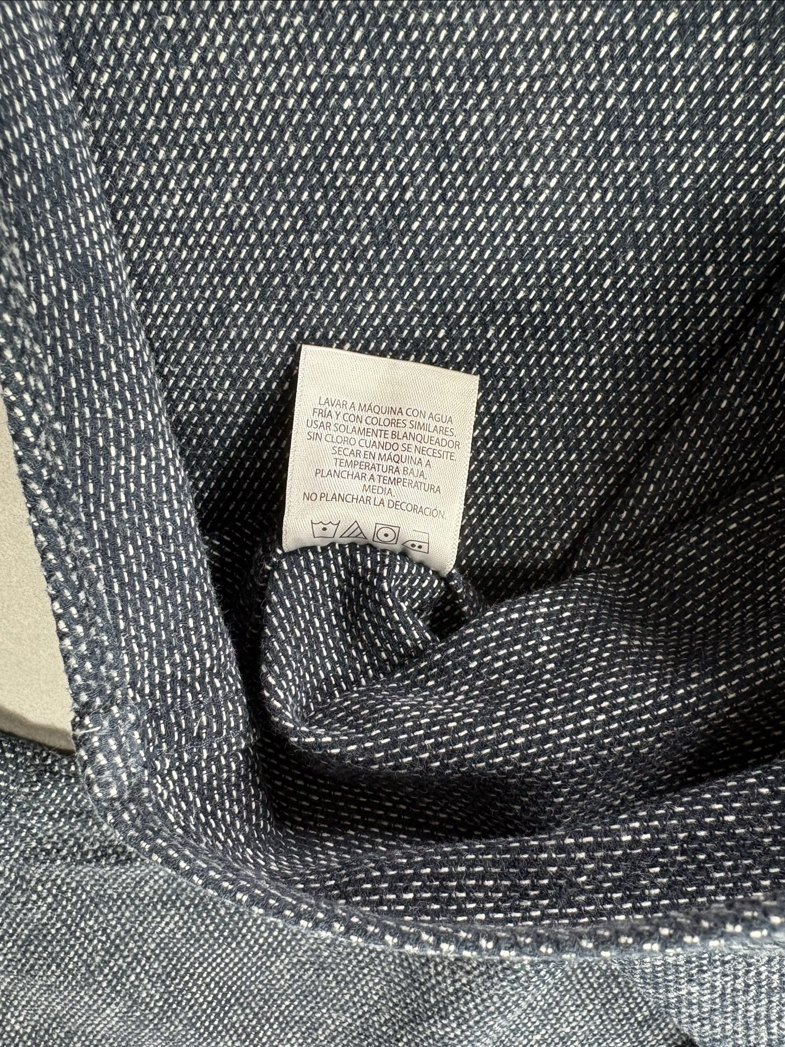 Dickies Men's Blue Cotton HeavyWeight Shirt XL Button Up image 8