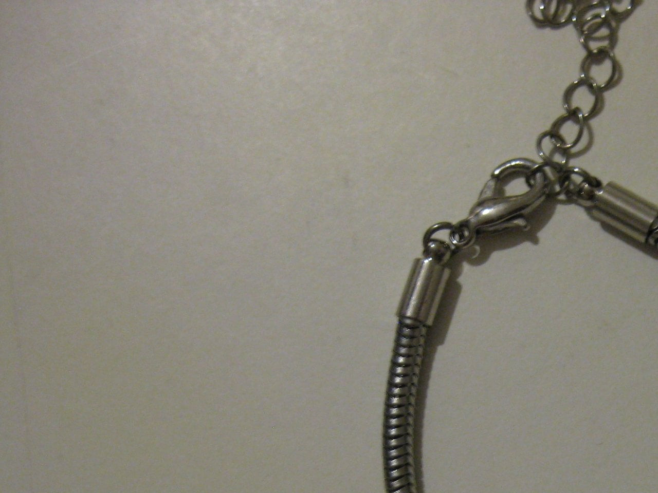 Silver Tone Adjustable Snake Chain Bracelet Women image 6
