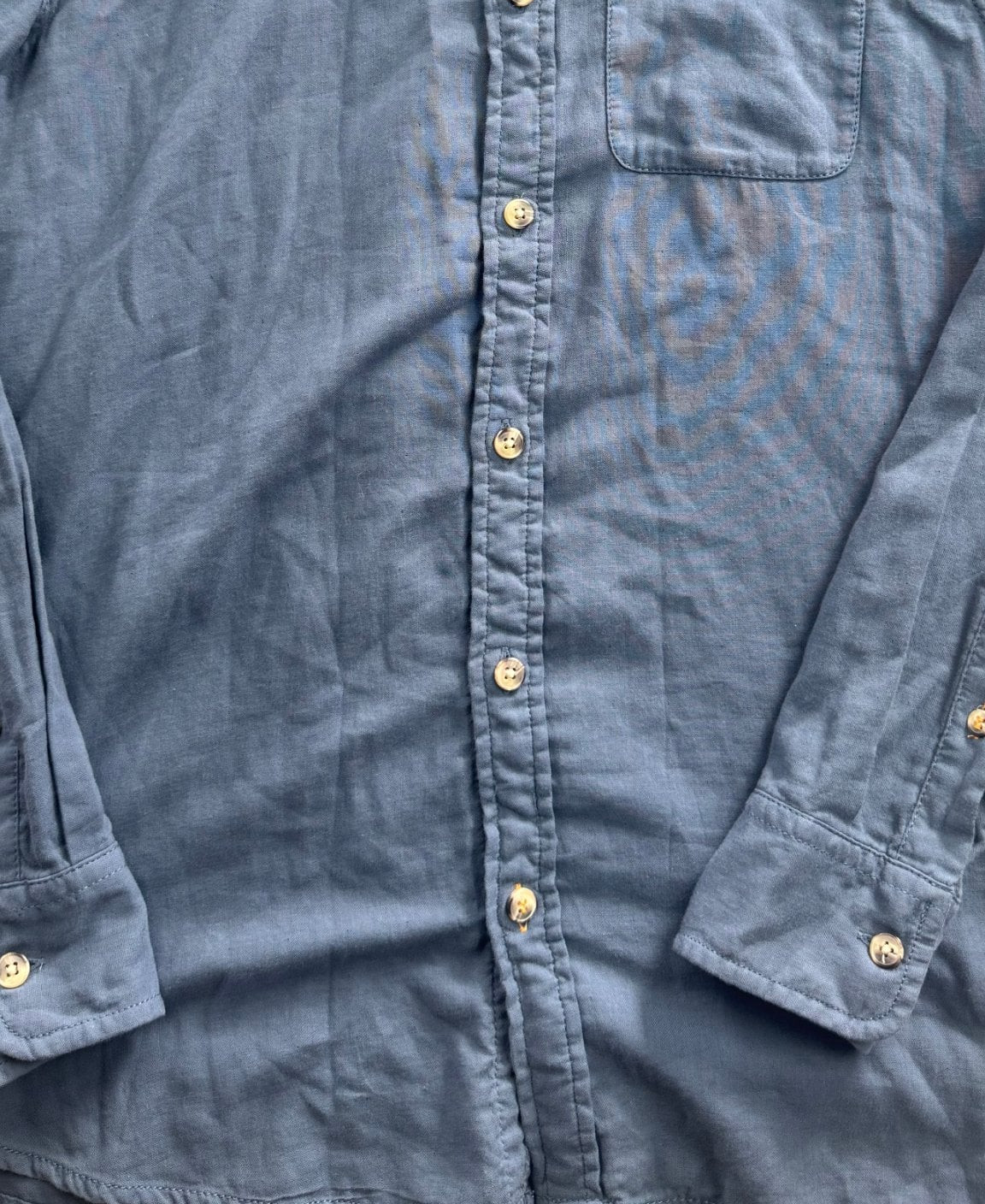 FatFace Blue Cotton Shirt Men’s Small Regular Fit image 8