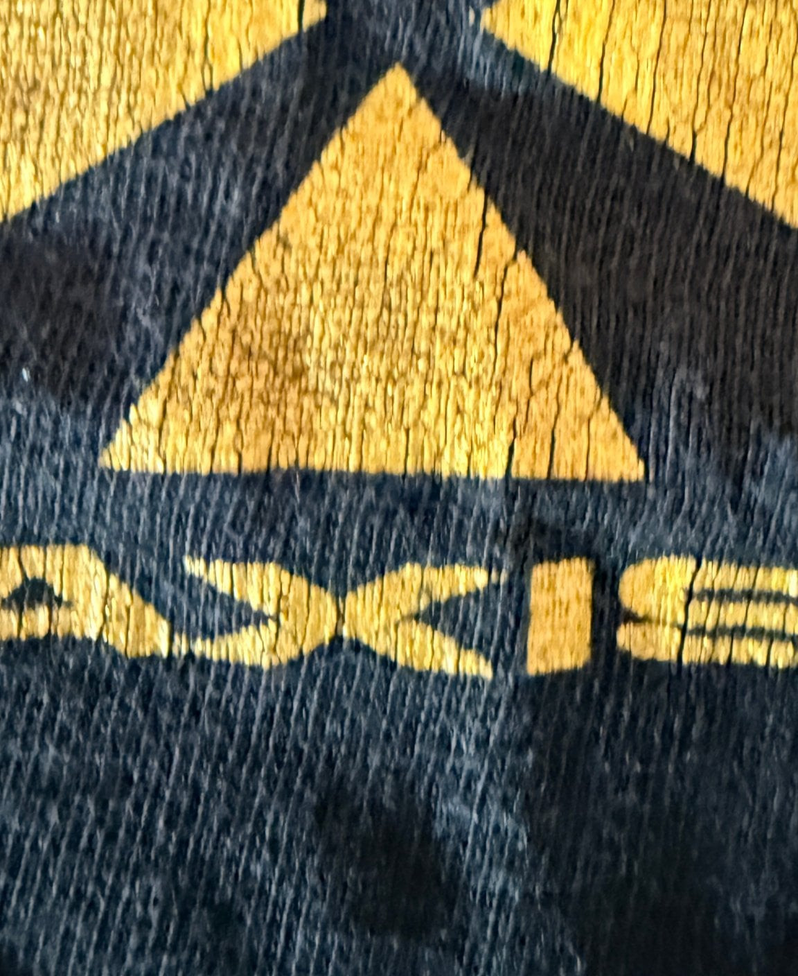 Axis Records Black Matter Graphic T-Shirt Large Jeff Mills Yellow Logo Distressed image 6