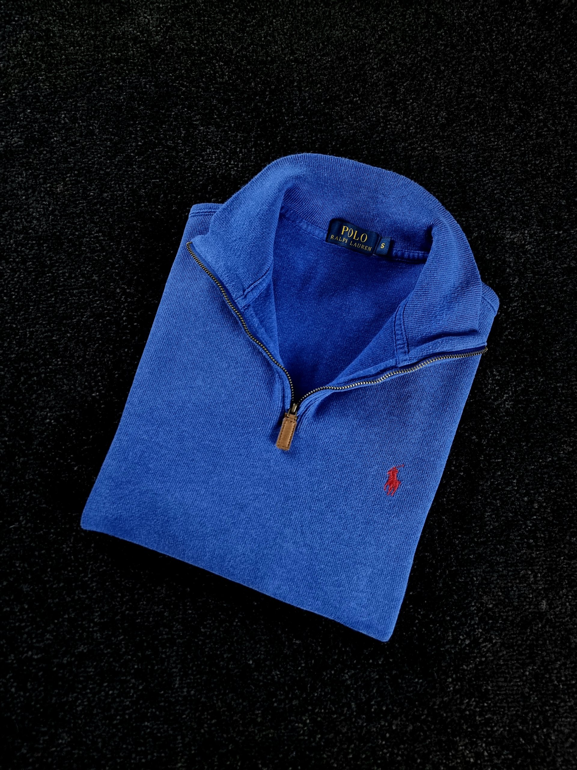 Sweater 1/4 Zip Polo Ralph Lauren Men S Blue