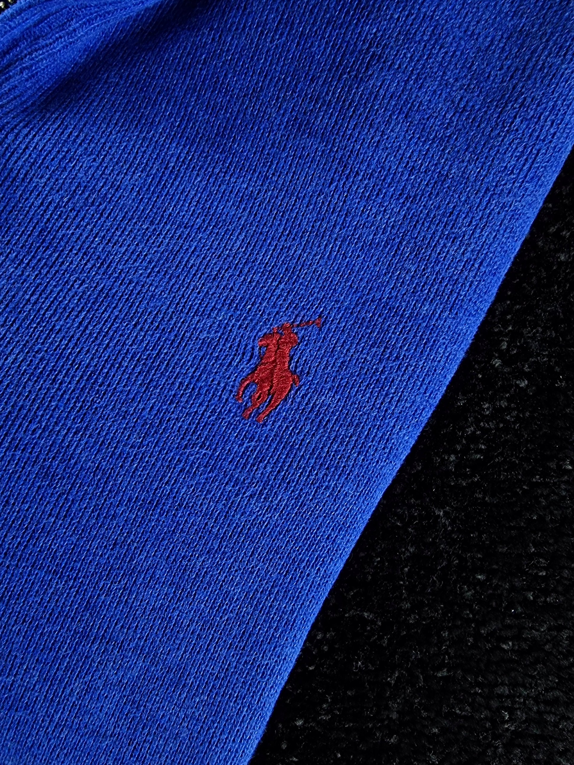 Sweater 1/4 Zip Polo Ralph Lauren Men S Blue image 4