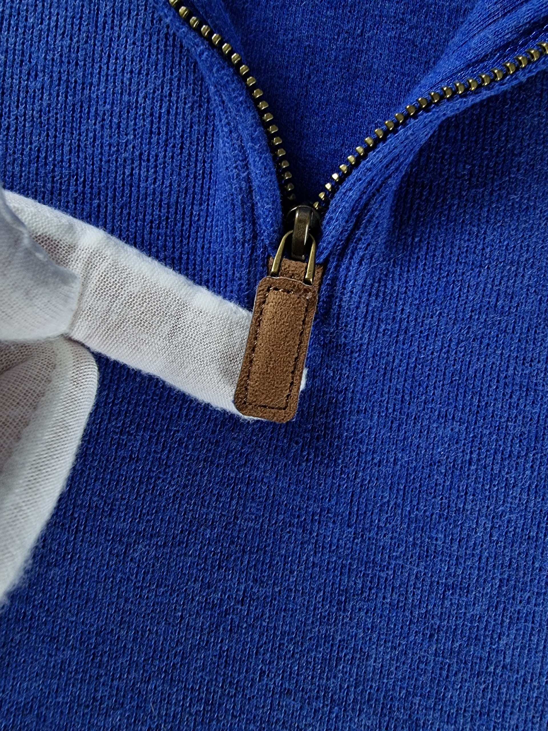 Sweater 1/4 Zip Polo Ralph Lauren Men S Blue image 7