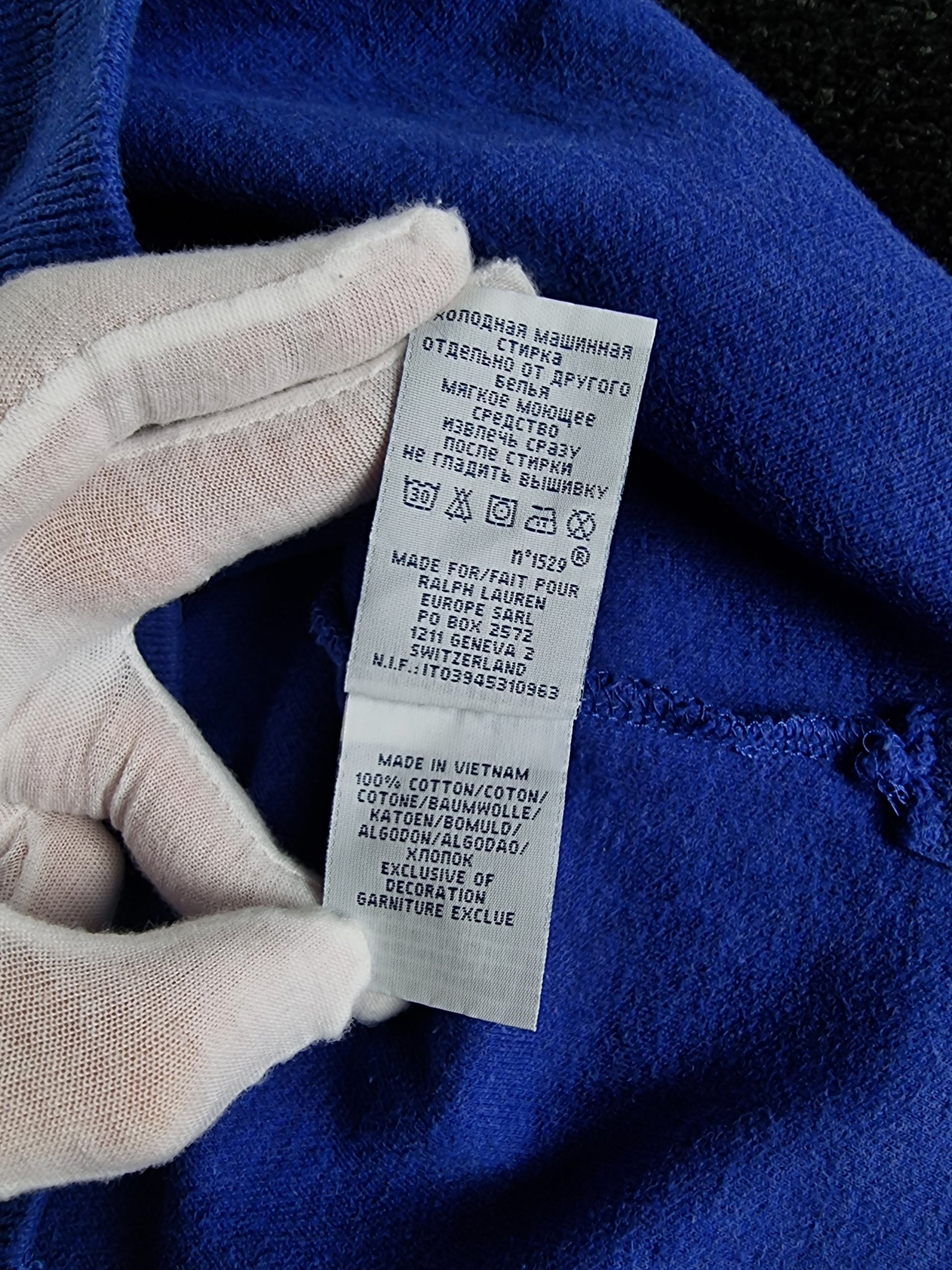 Sweater 1/4 Zip Polo Ralph Lauren Men S Blue image 10