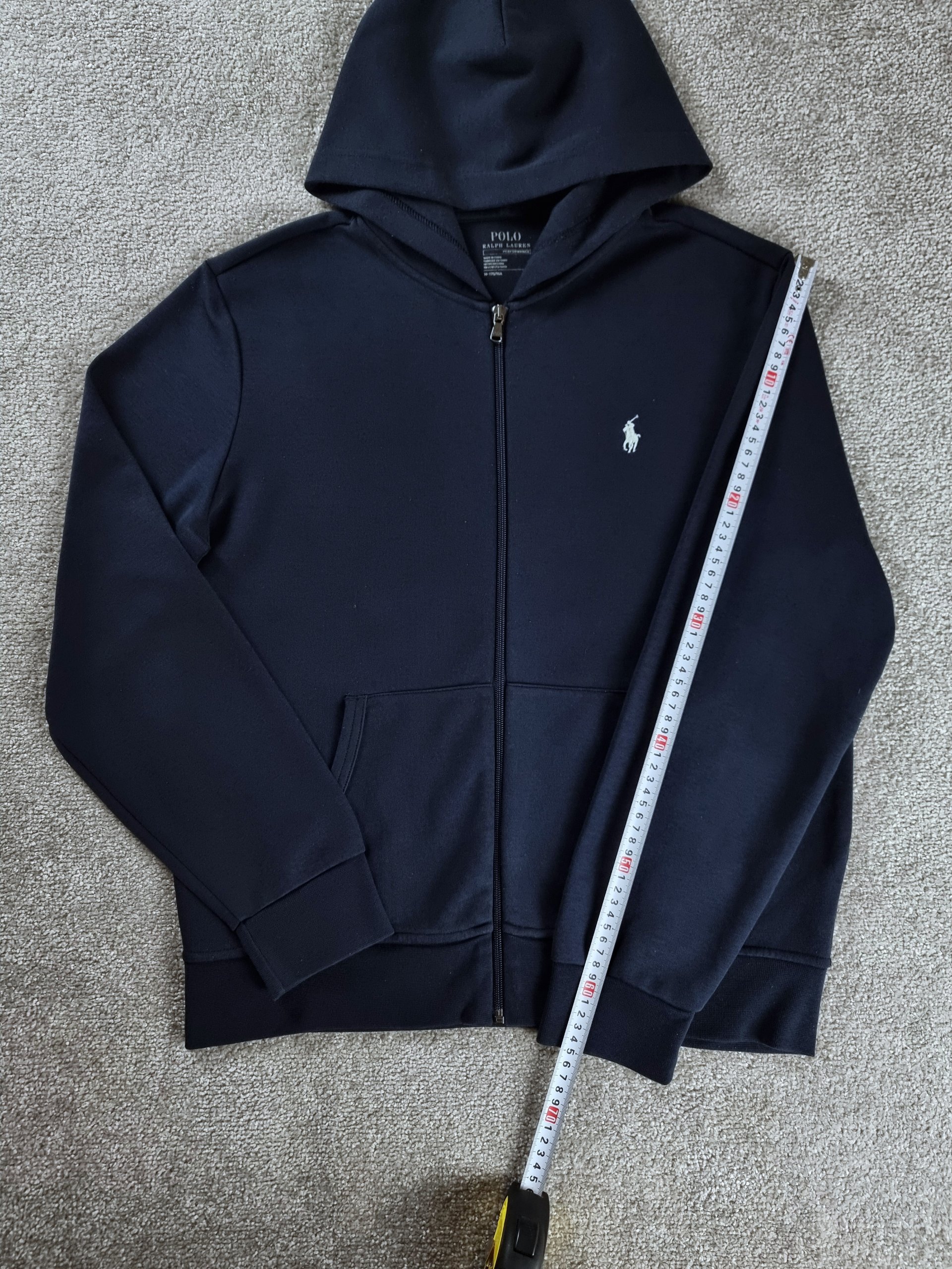 Hoodie Polo Ralph Lauren Men M Blue Navy image 9