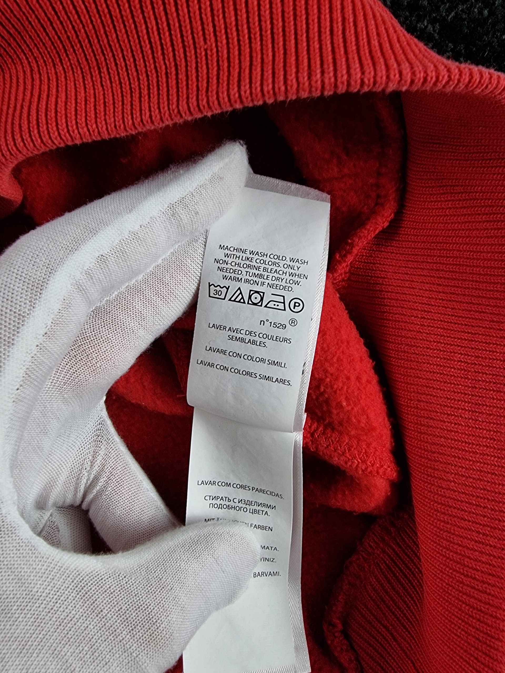 Hoodie Polo Ralph Lauren Unisex M Red image 8