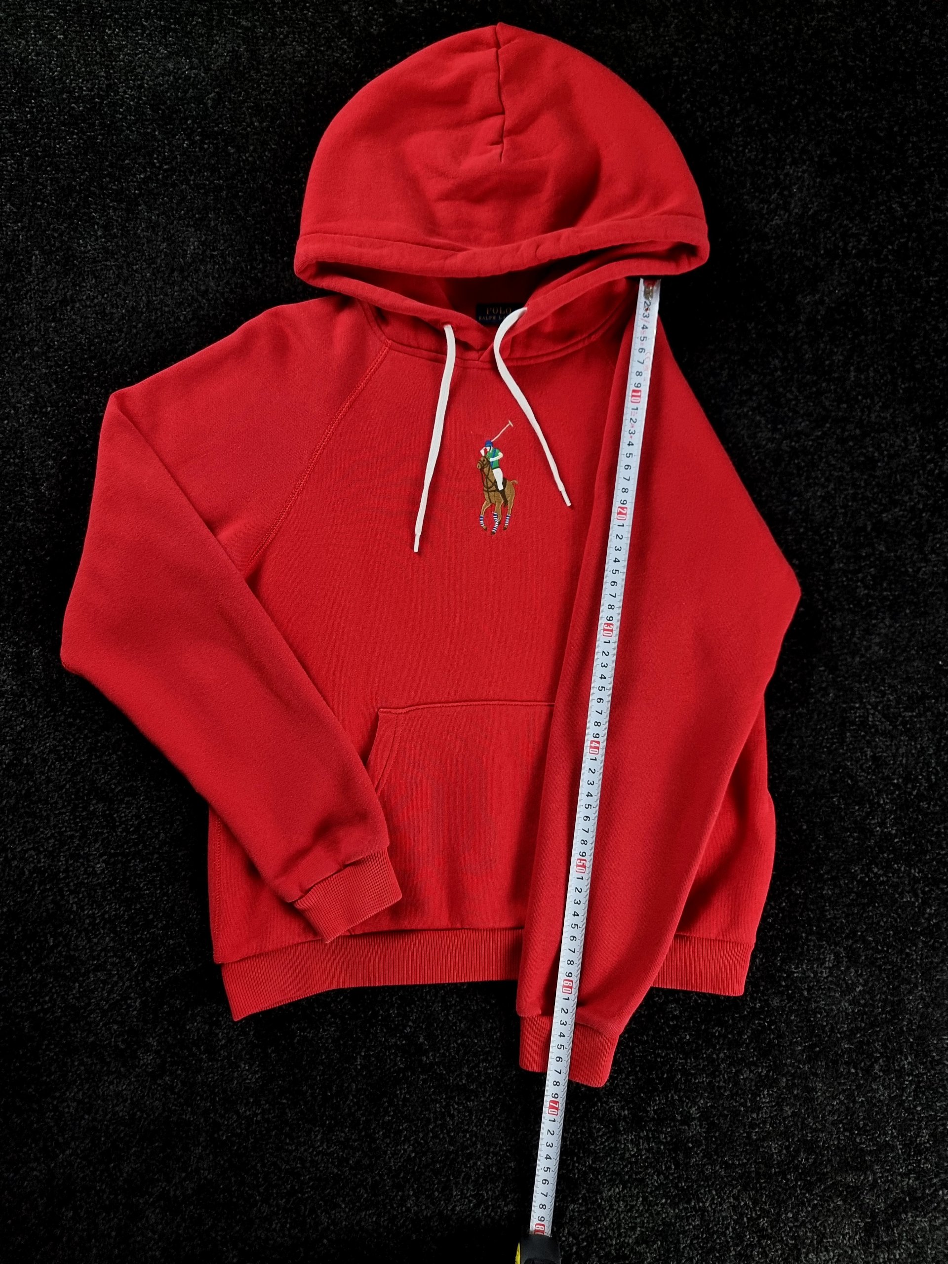 Hoodie Polo Ralph Lauren Unisex M Red image 10