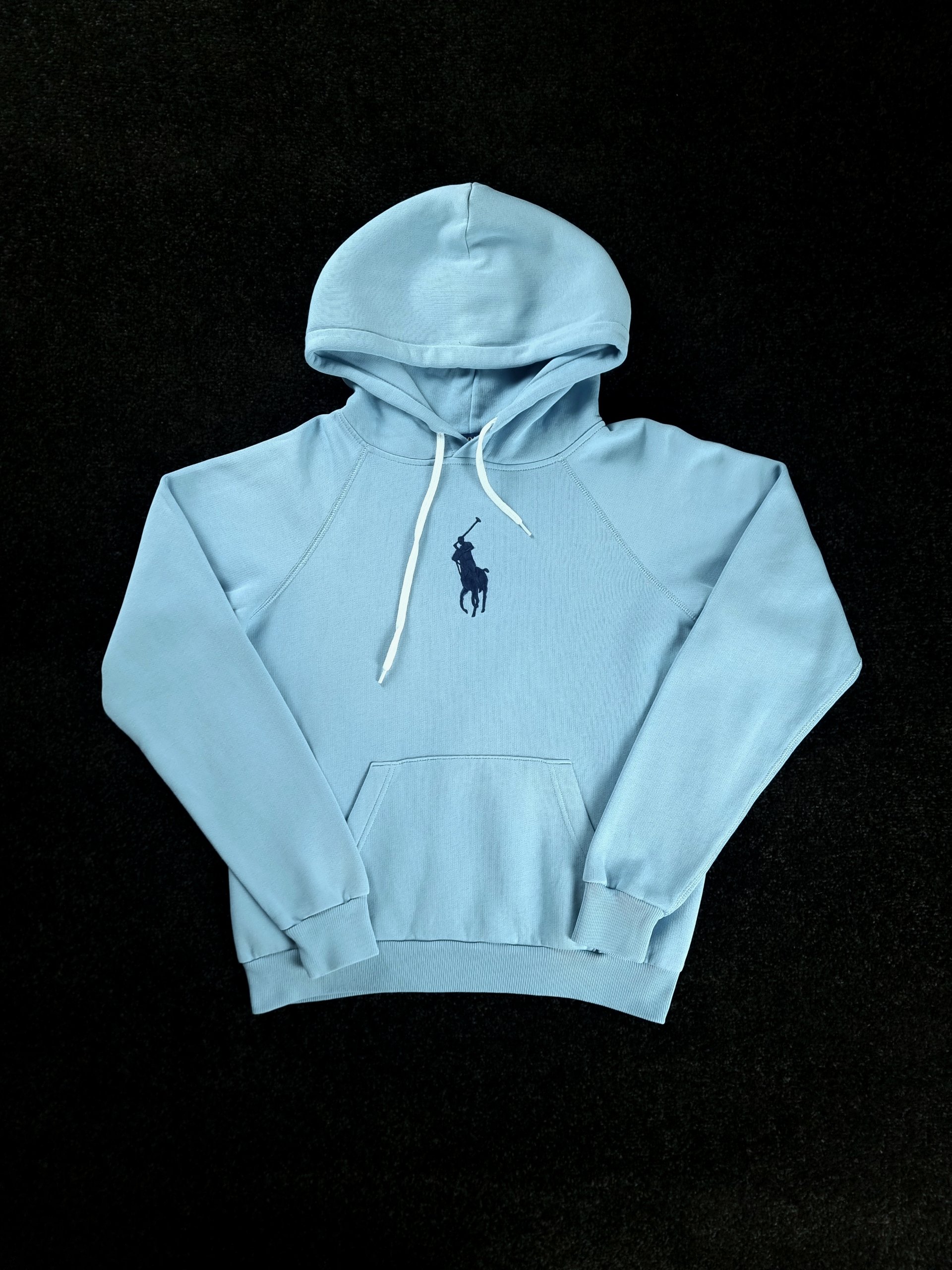 Hoodie Polo Ralph Lauren Unisex S Light Blue image 2