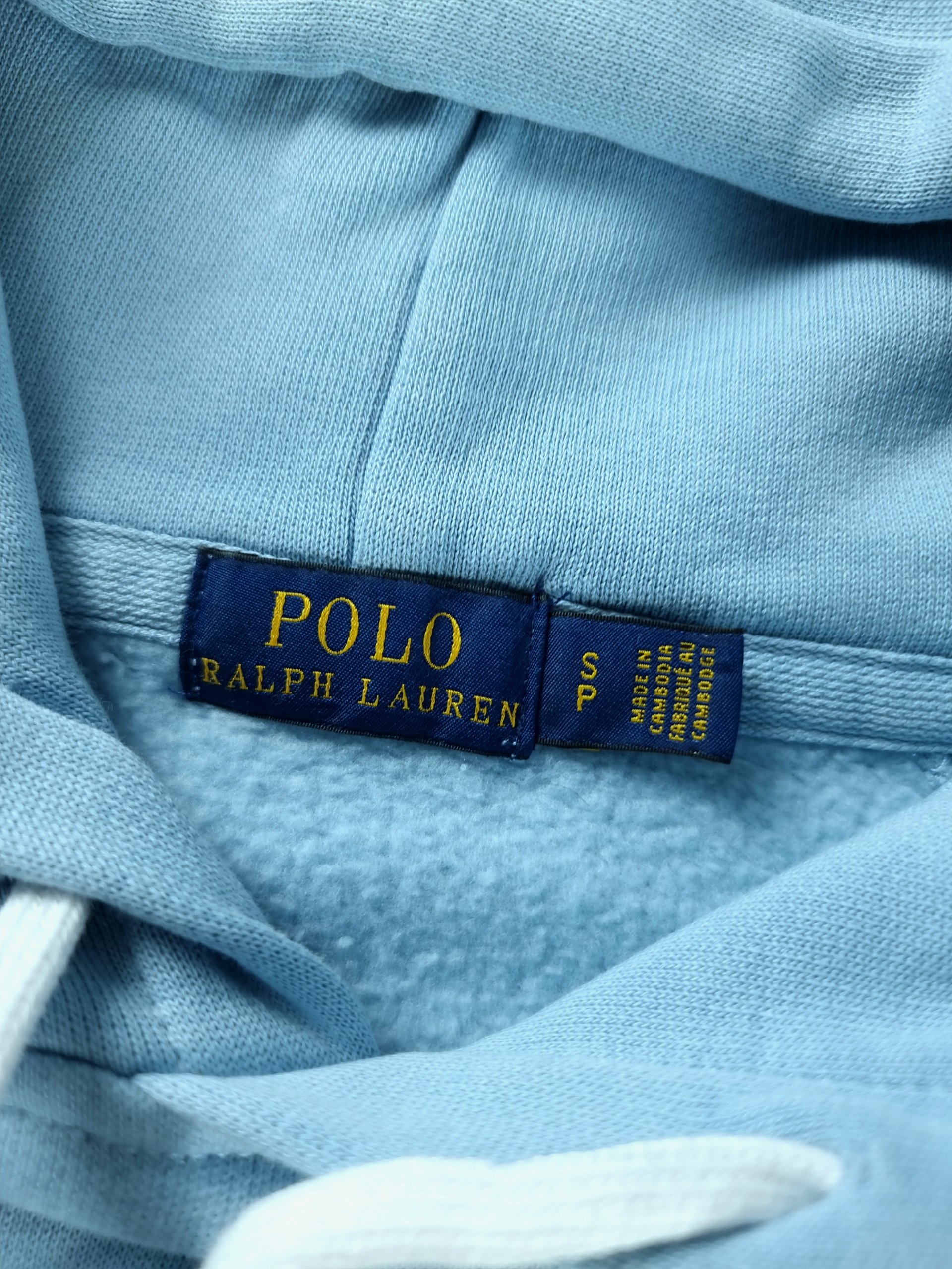 Hoodie Polo Ralph Lauren Unisex S Light Blue image 4