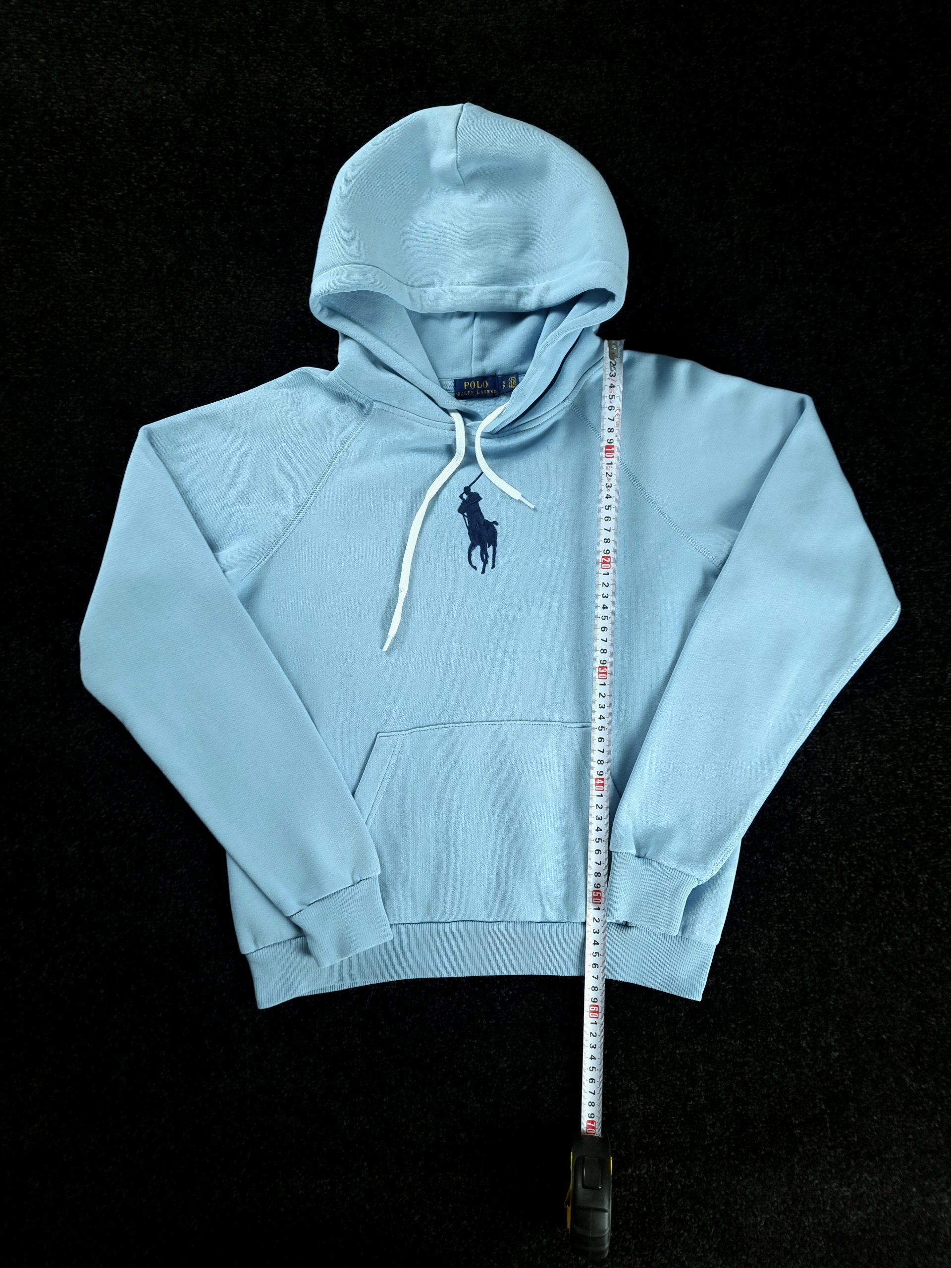 Hoodie Polo Ralph Lauren Unisex S Light Blue image 8