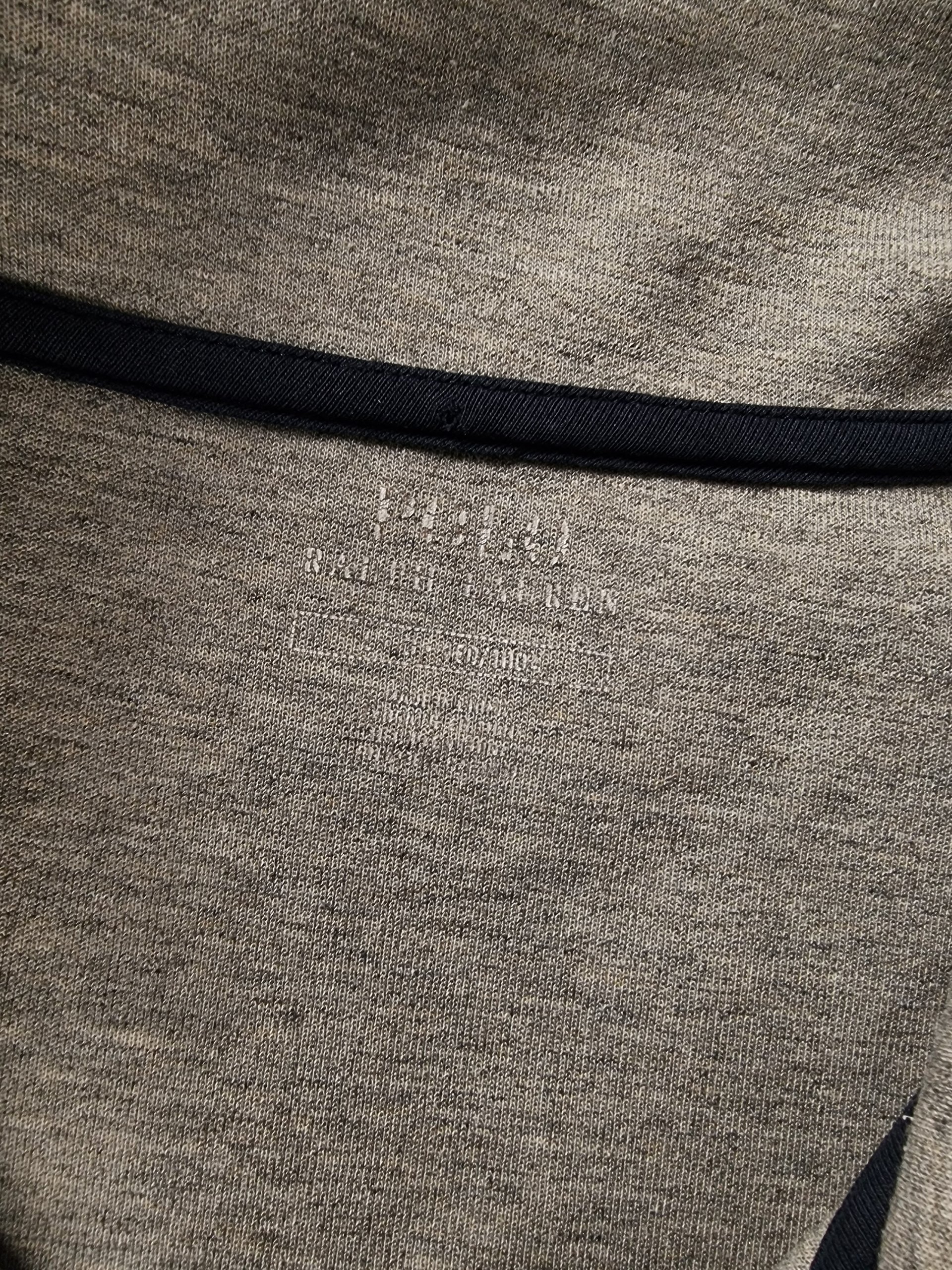 Sweatshirt Half Zip Polo Ralph Lauren Men's L Blue Navy & Grey image 5