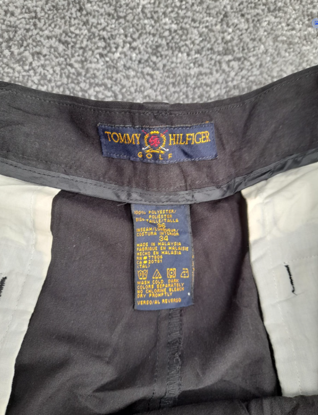 Tommy Hilfiger Golf Pants Polyester ,Black36" image 3