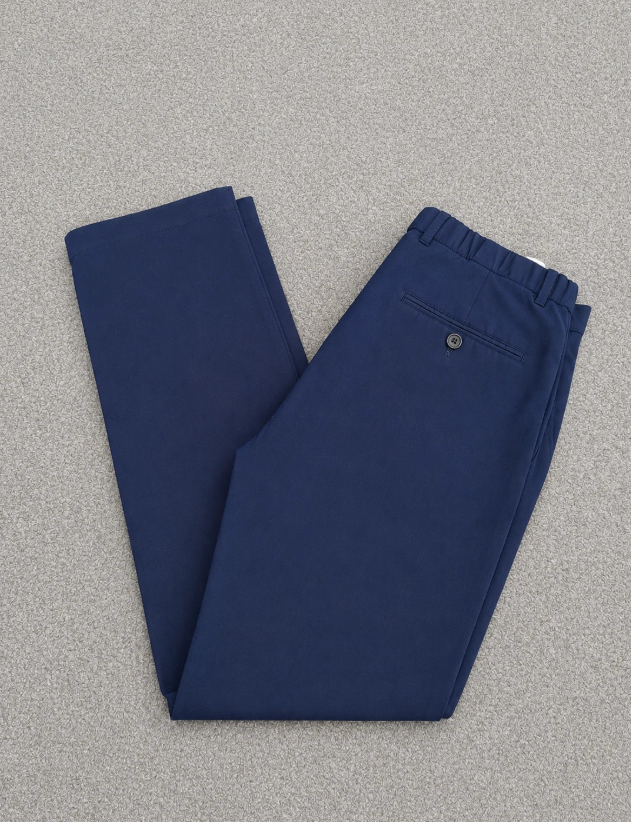 Tommy Hilfiger Navy Blue Tailored Chino Trousers 34"