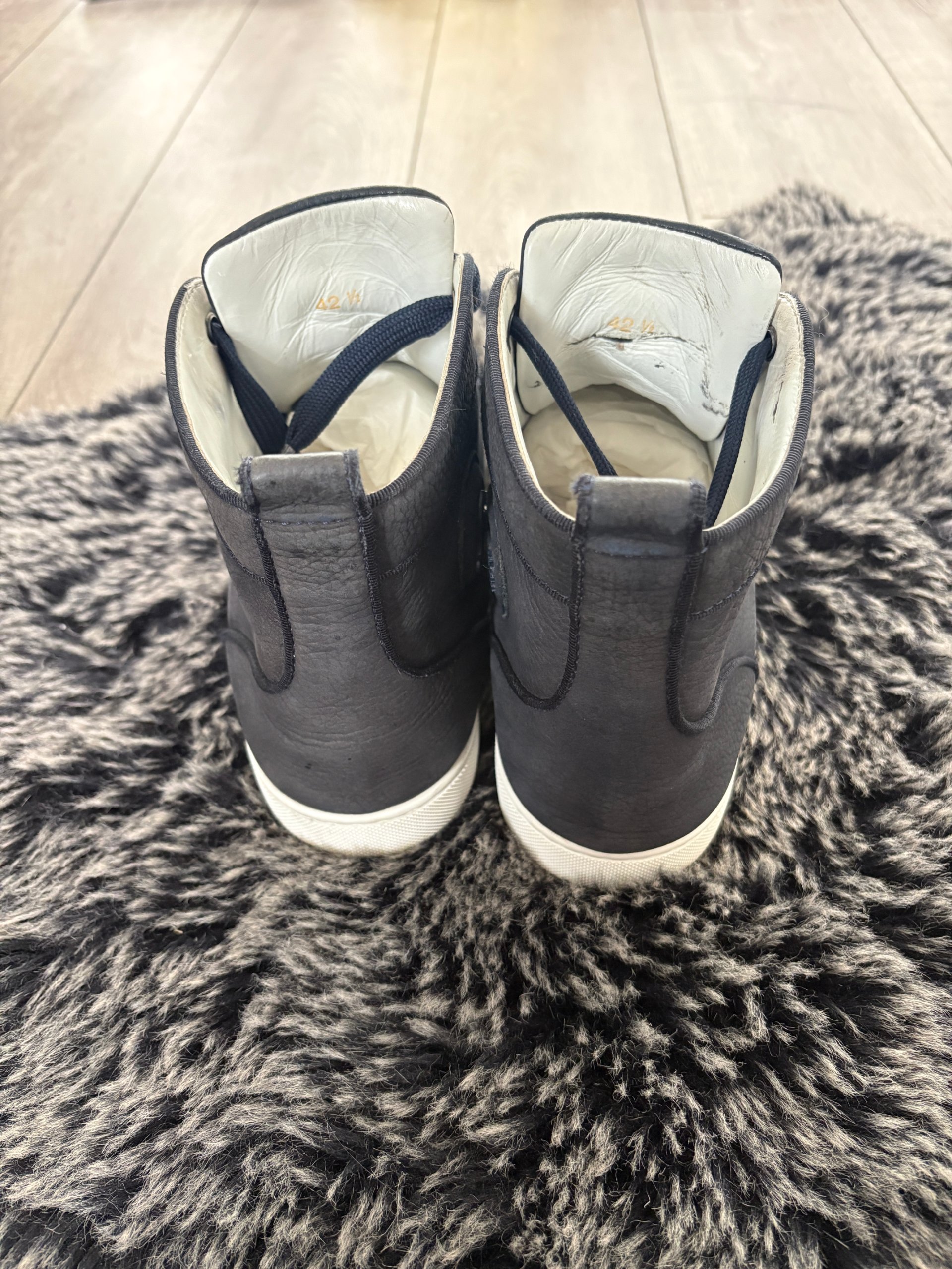 Christian Louboutin Louis Flat High Nabuck High Size 41,5 image 2