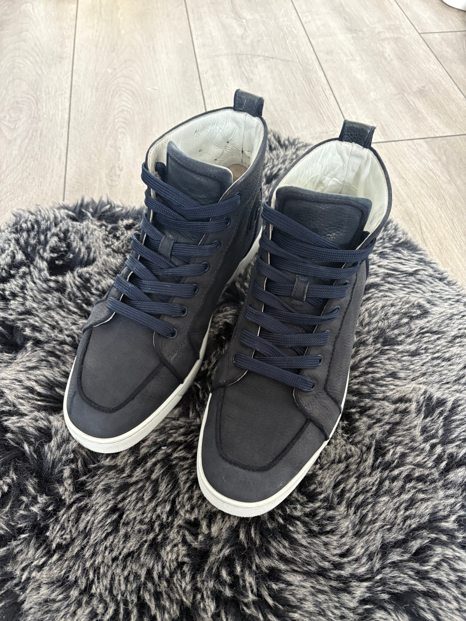 Christian Louboutin Louis Flat High Nabuck High Size 41,5 image 3