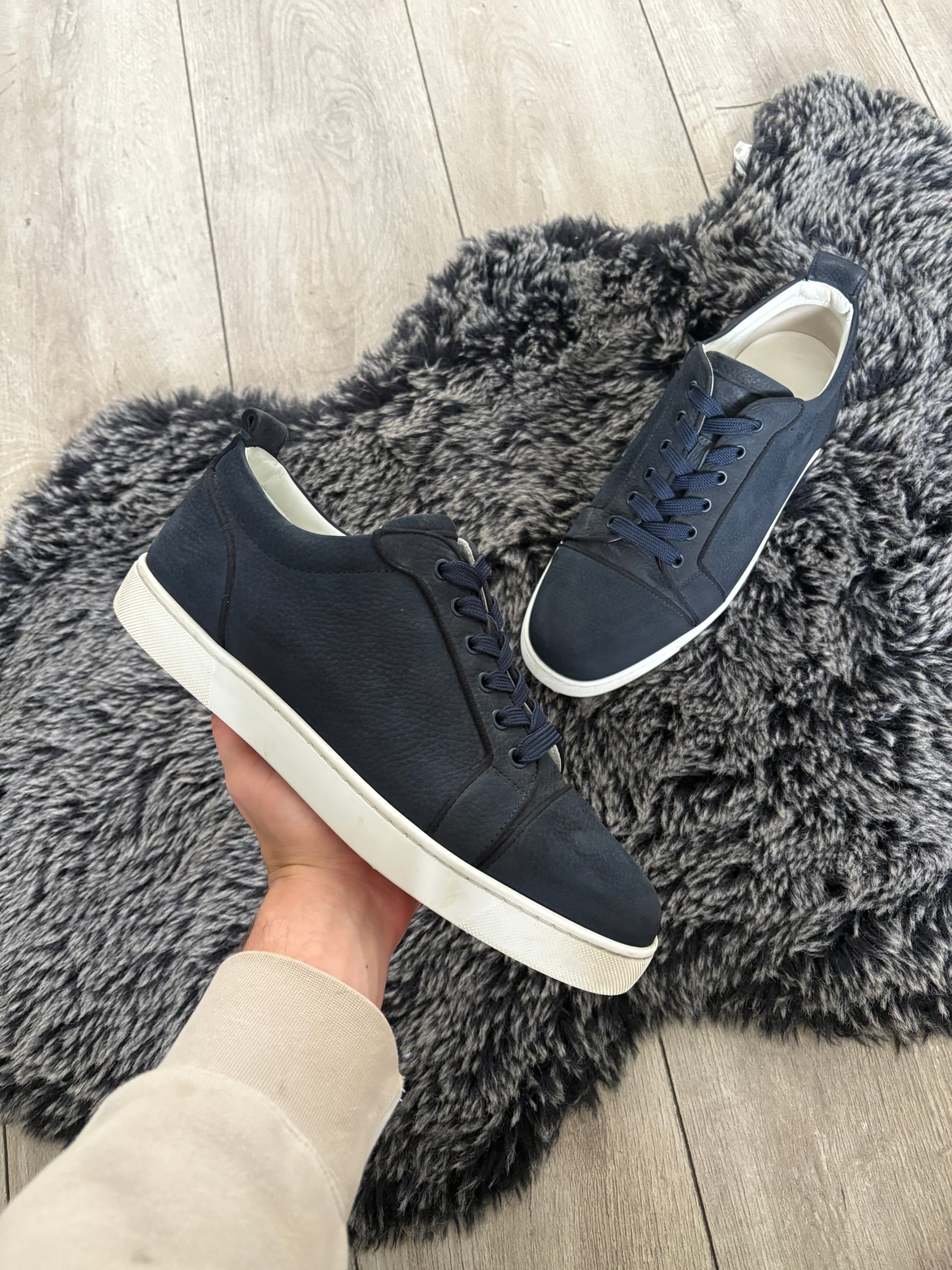 Christian Louboutin Louis Orlato Nabuck Size 42,5
