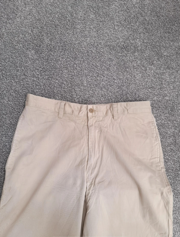 Tommy Hilfiger Beige Stretch Chino Trousers 34" image 5