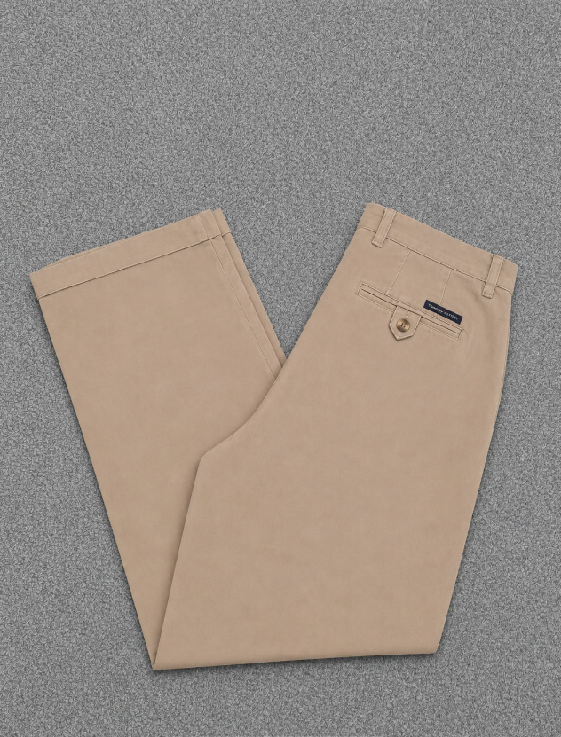 Tommy Hilfiger Men's Beige Cotton Chinos Waist 34"