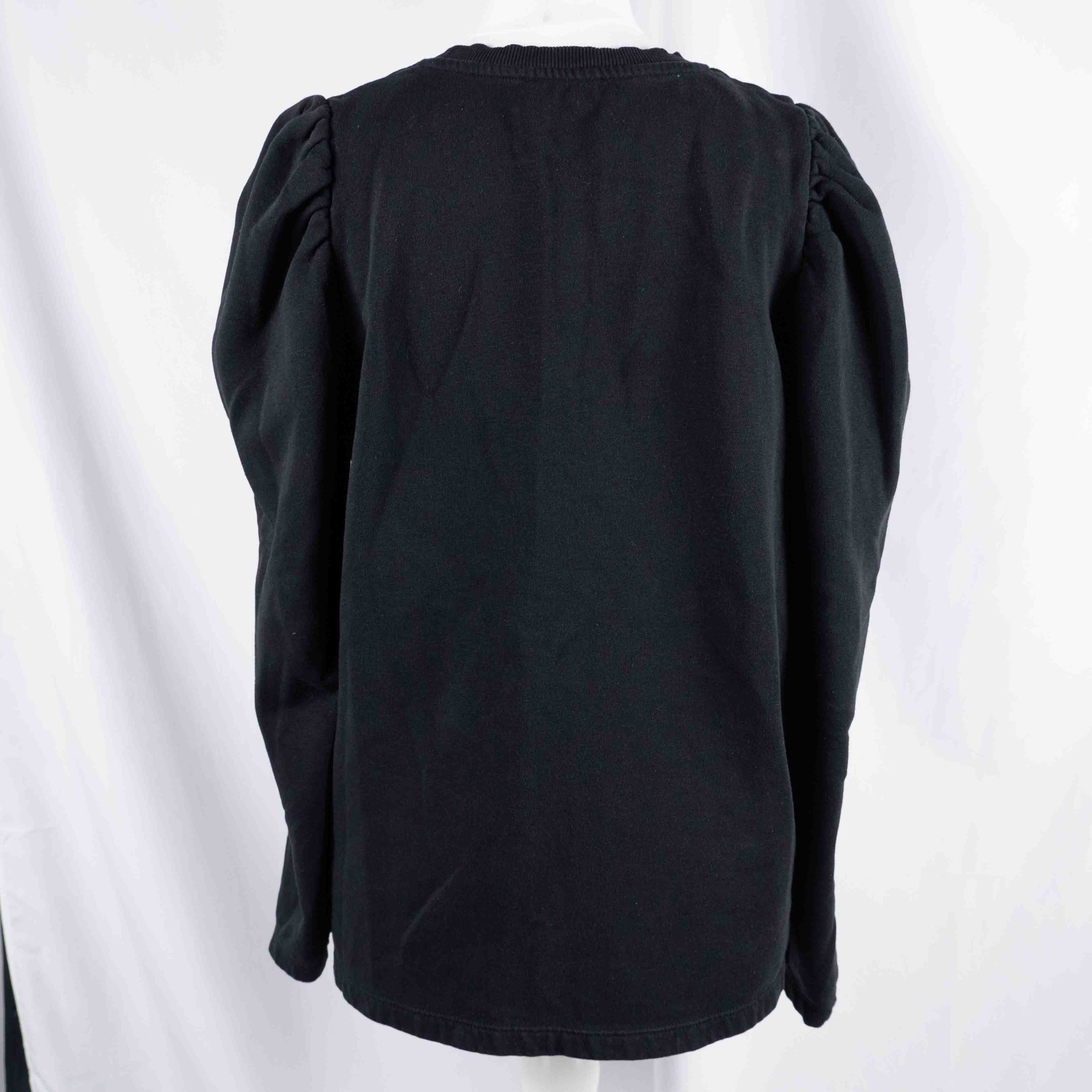 Papaya Woman Black 12 Puff Sleeve Jumper Pre-Owned image 5