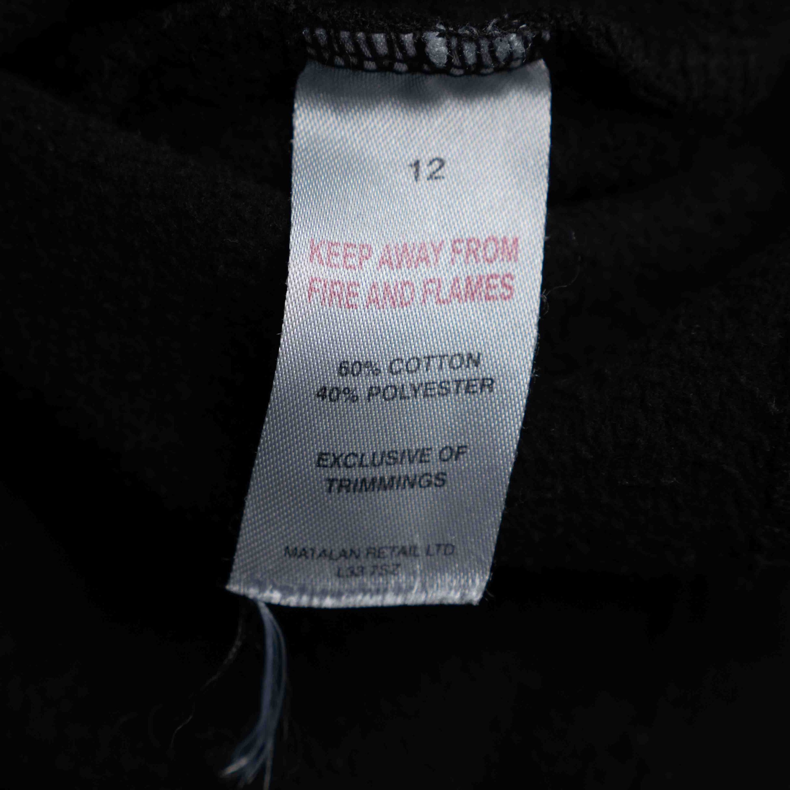 Papaya Woman Black 12 Puff Sleeve Jumper Pre-Owned image 7