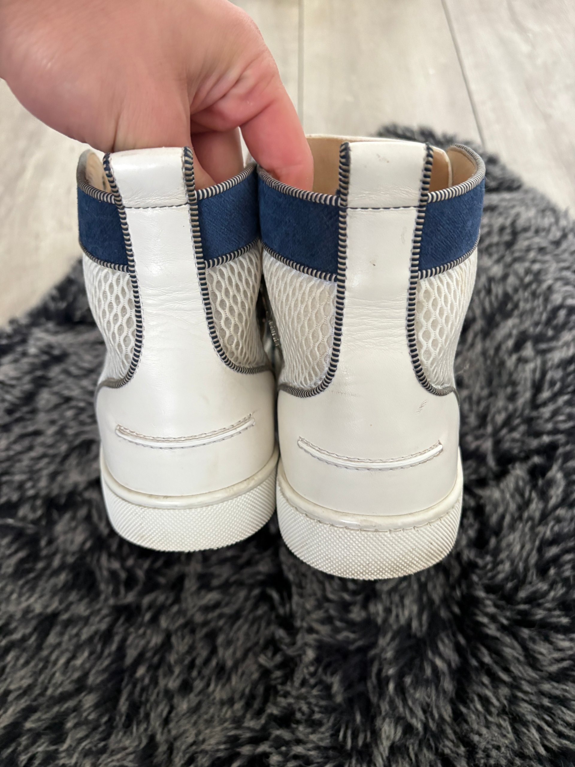 Christian Louboutin Louis Flat Mesh Spikes High Size 42 image 2