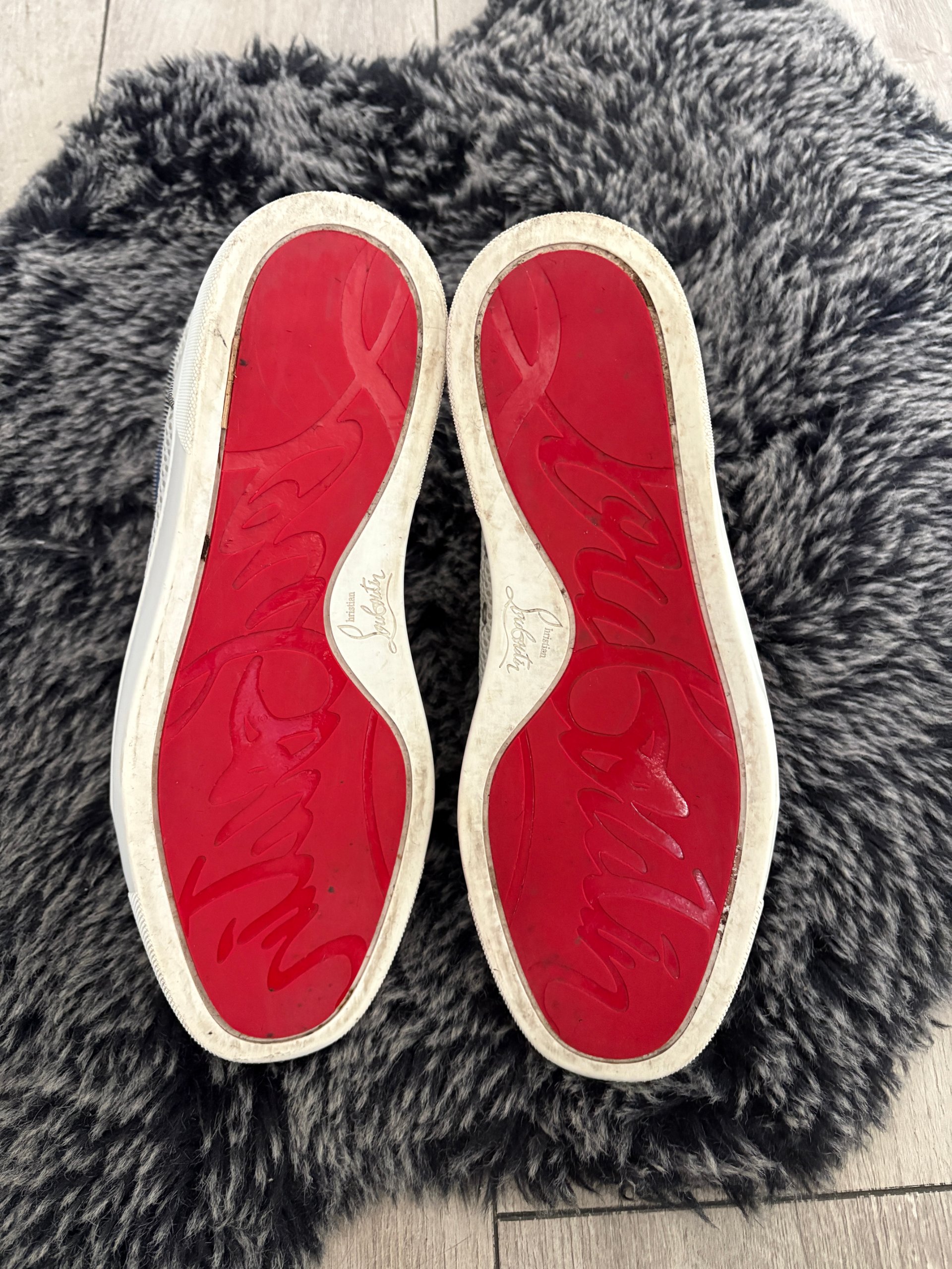 Christian Louboutin Louis Flat Mesh Spikes High Size 42 image 8