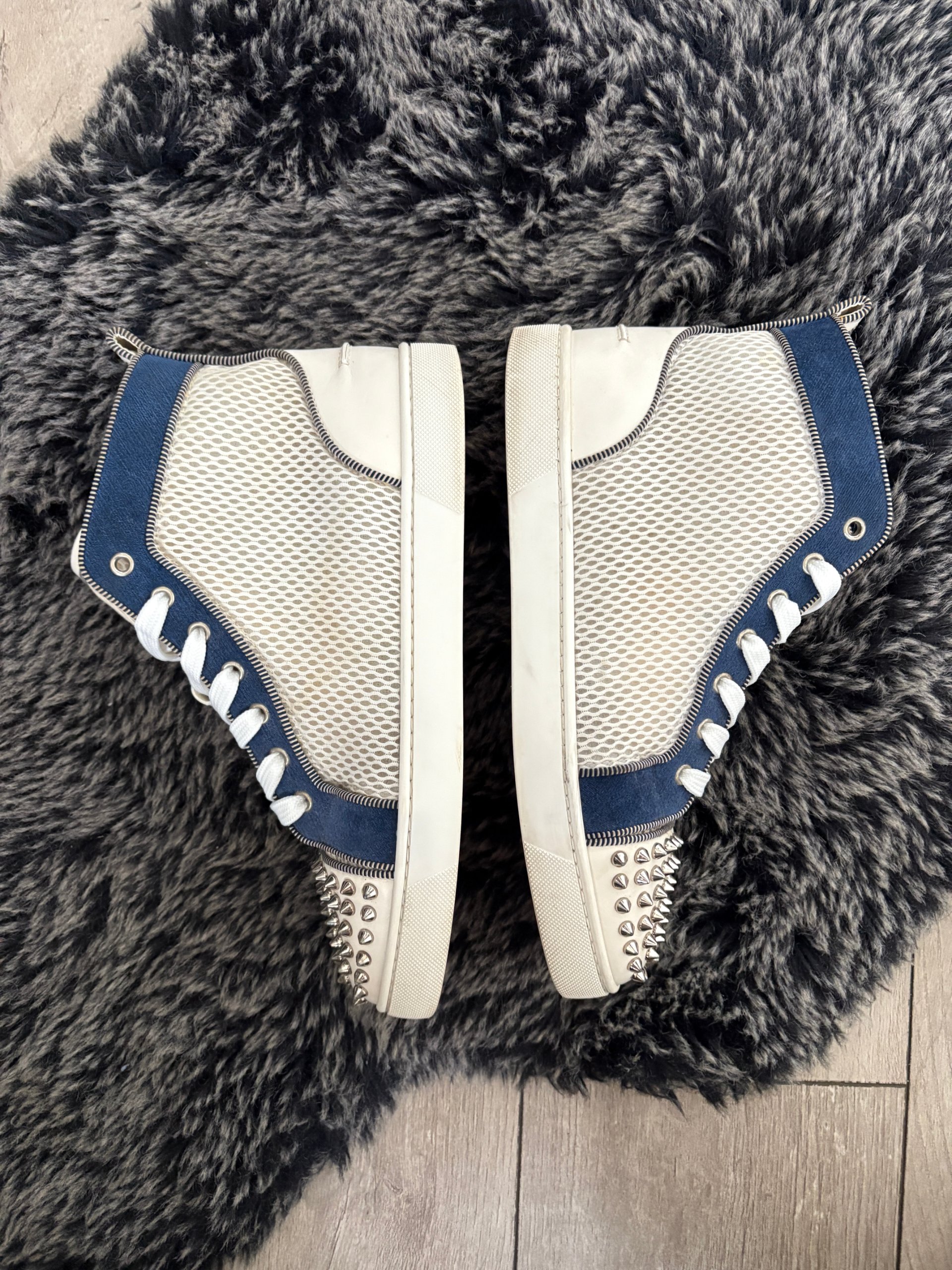 Christian Louboutin Louis Flat Mesh Spikes High Size 42 image 4