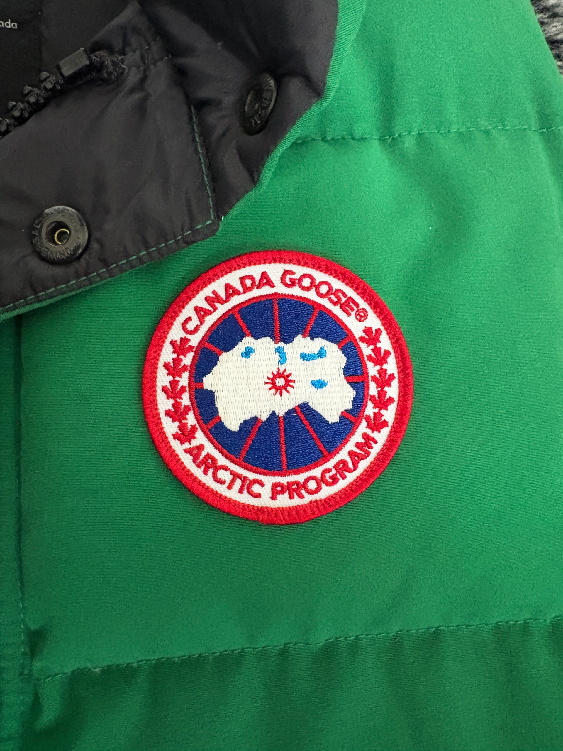 Canada Goose Vest Celtic Green Vintage Size S image 2