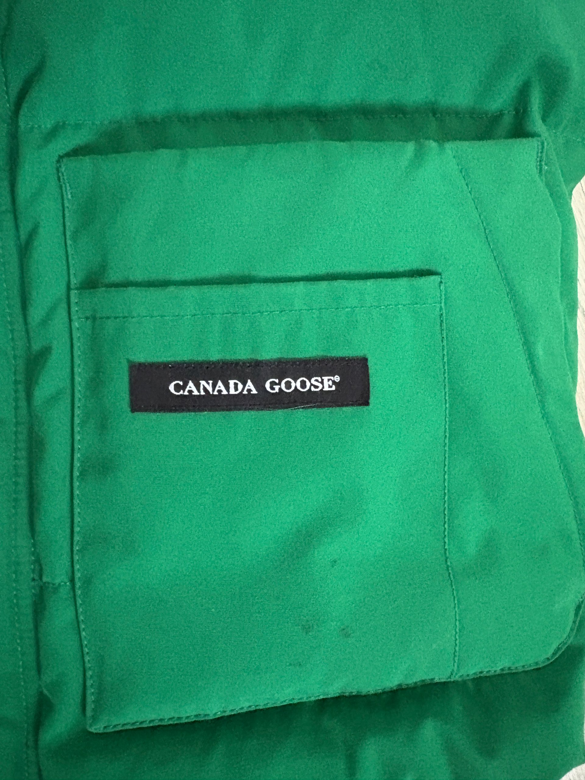 Canada Goose Vest Celtic Green Vintage Size S image 4