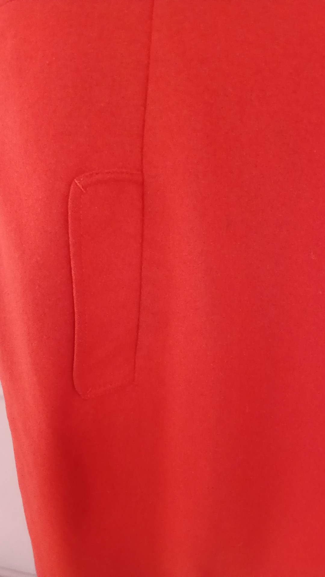 Hobbs Women's Red Wool Blend Sleeveless Dress UK 14 image 4